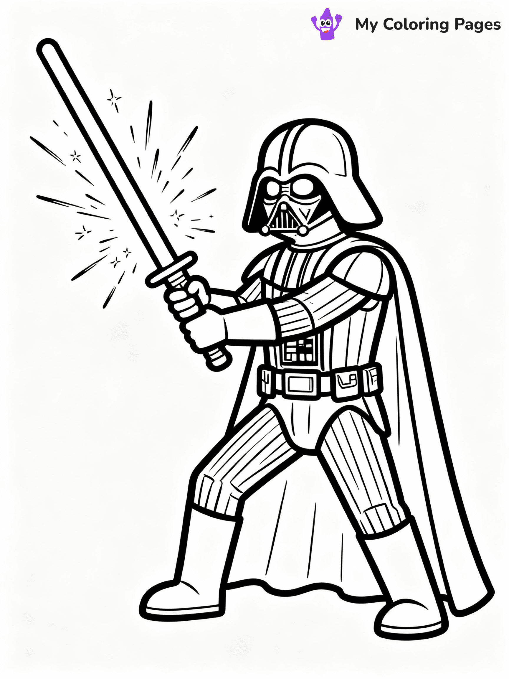 Darth Vader Coloring Pages - 2