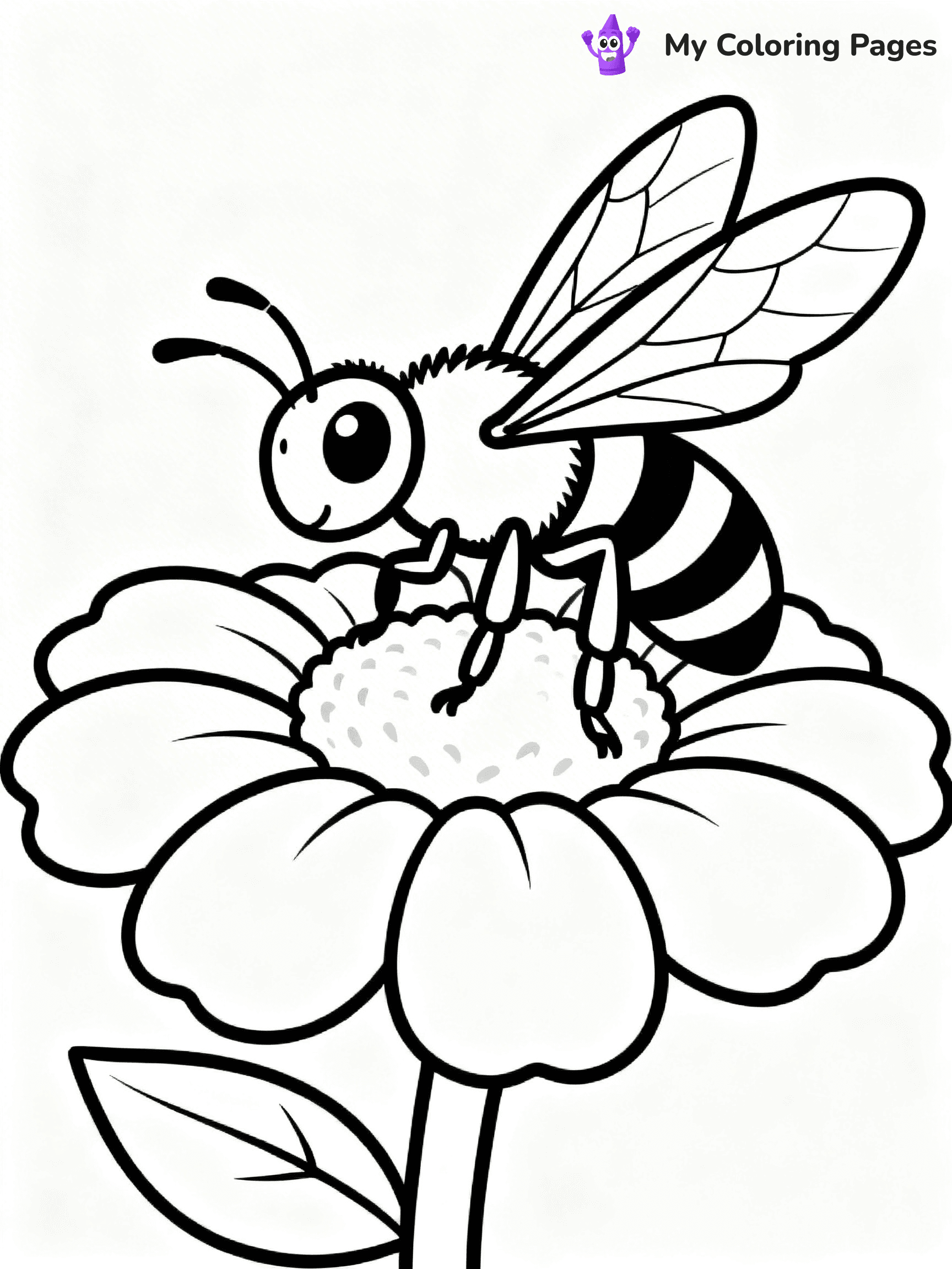 Wasp Coloring Pages - 31