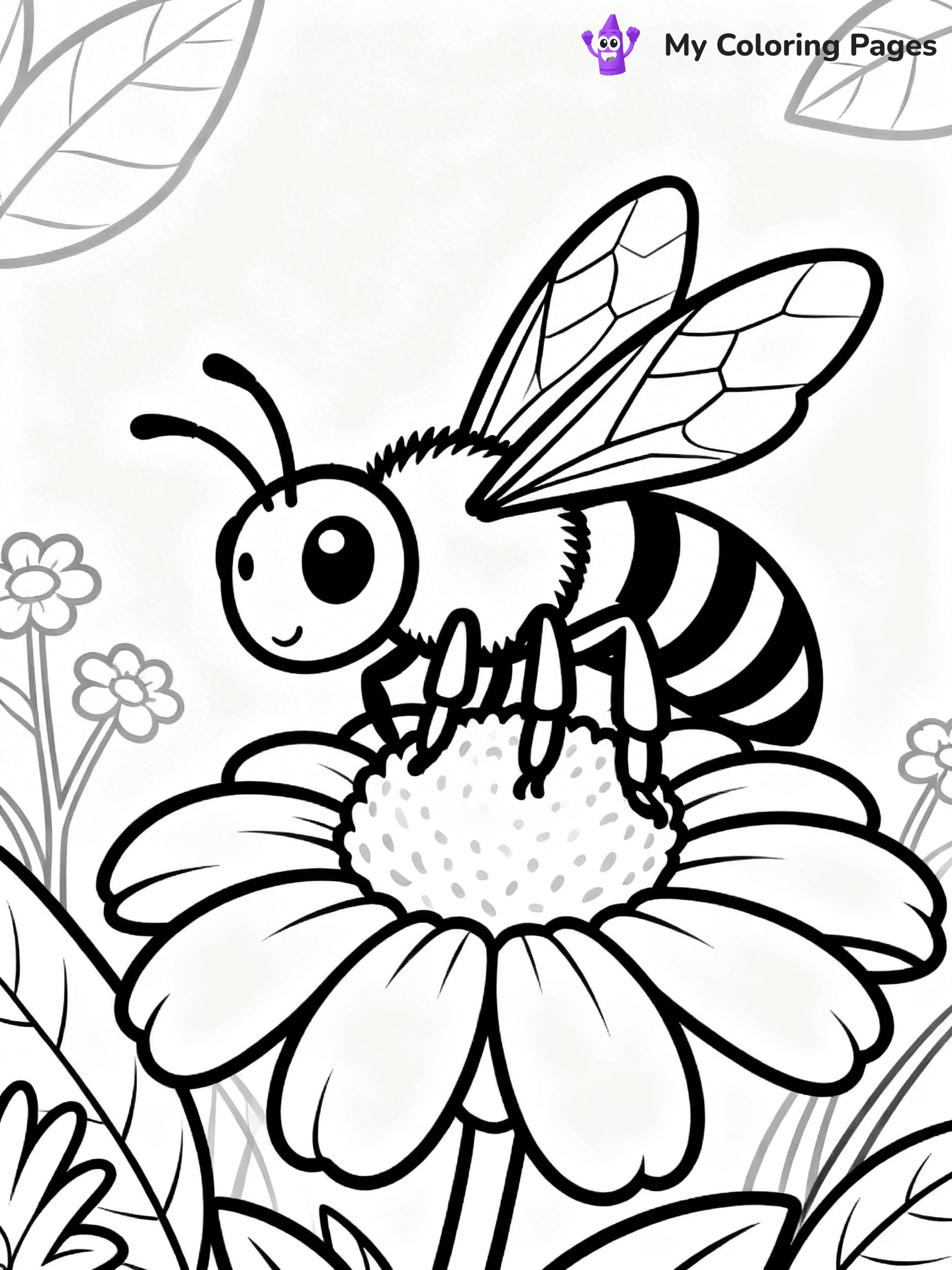 Wasp Coloring Pages - 30