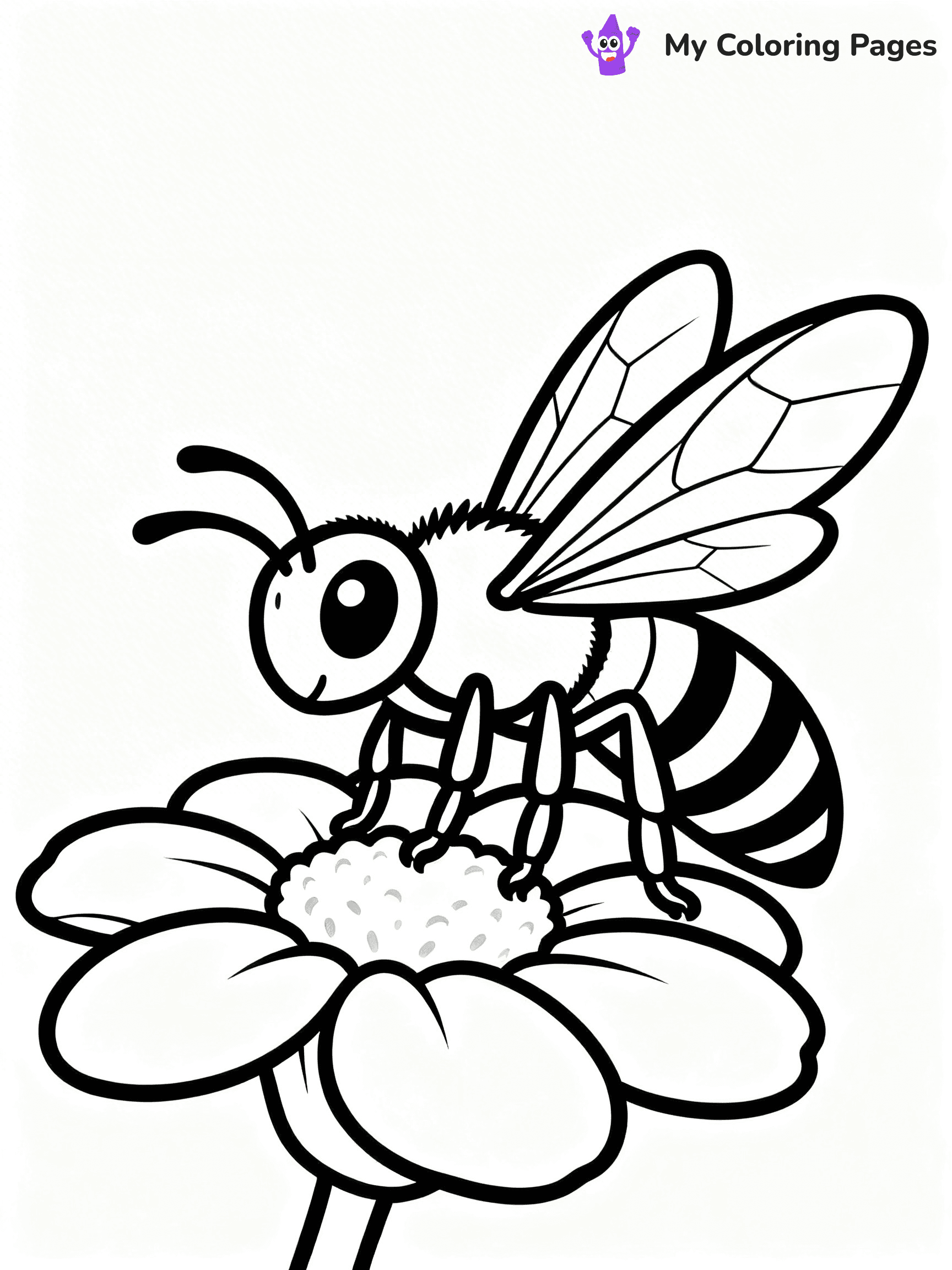 Wasp Coloring Pages - 29