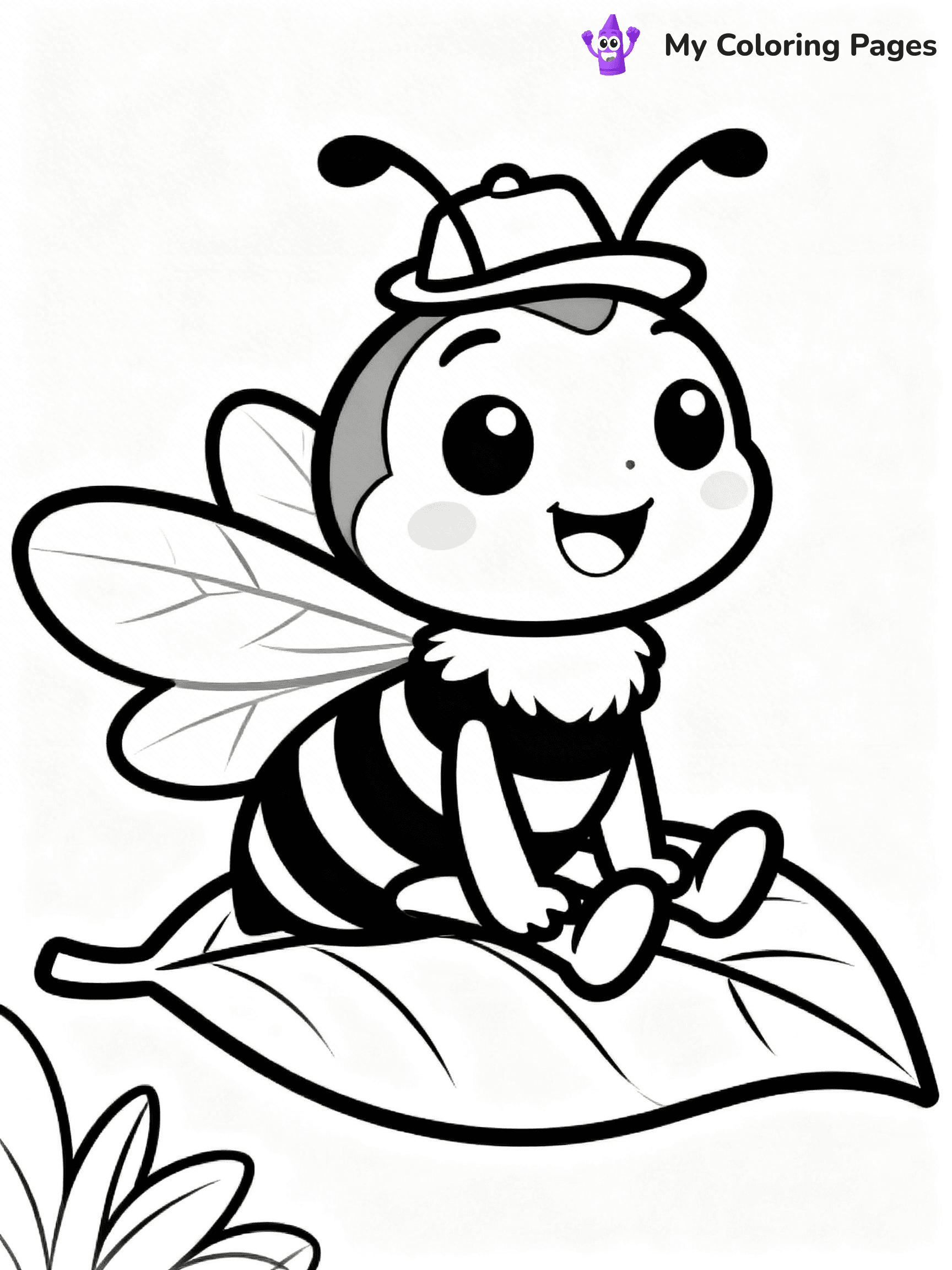 Wasp Coloring Pages - 10