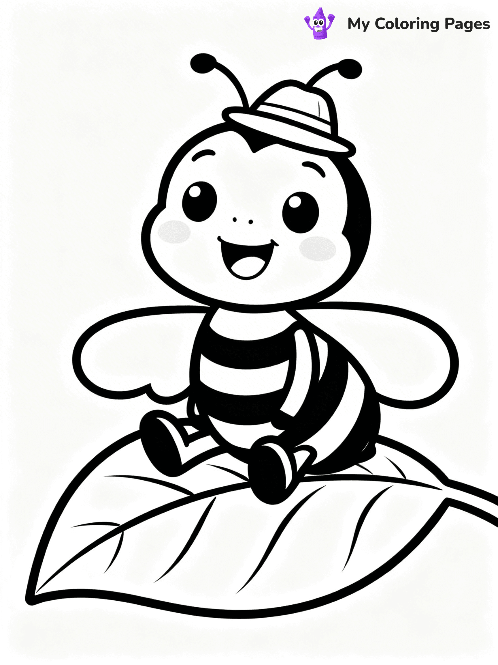 Wasp Coloring Pages - 8