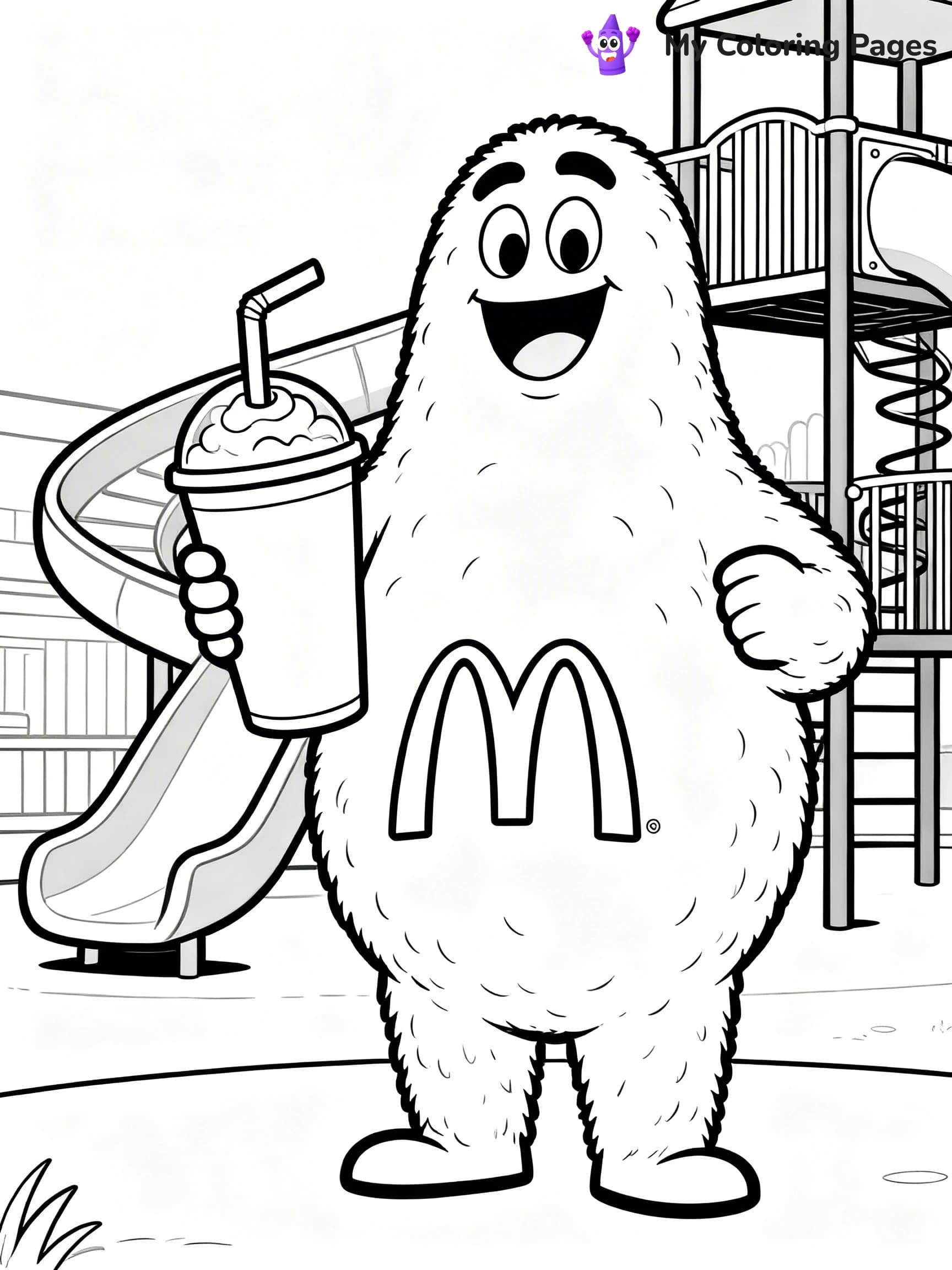 McDonald's Coloring Pages - 24
