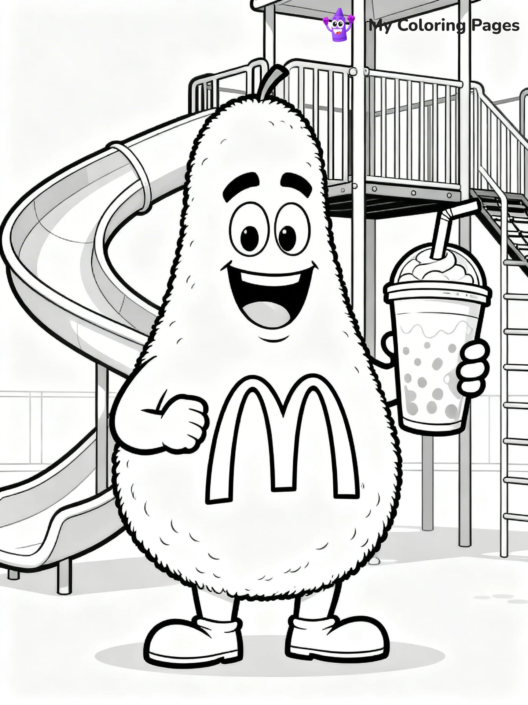 McDonald's Coloring Pages - 21