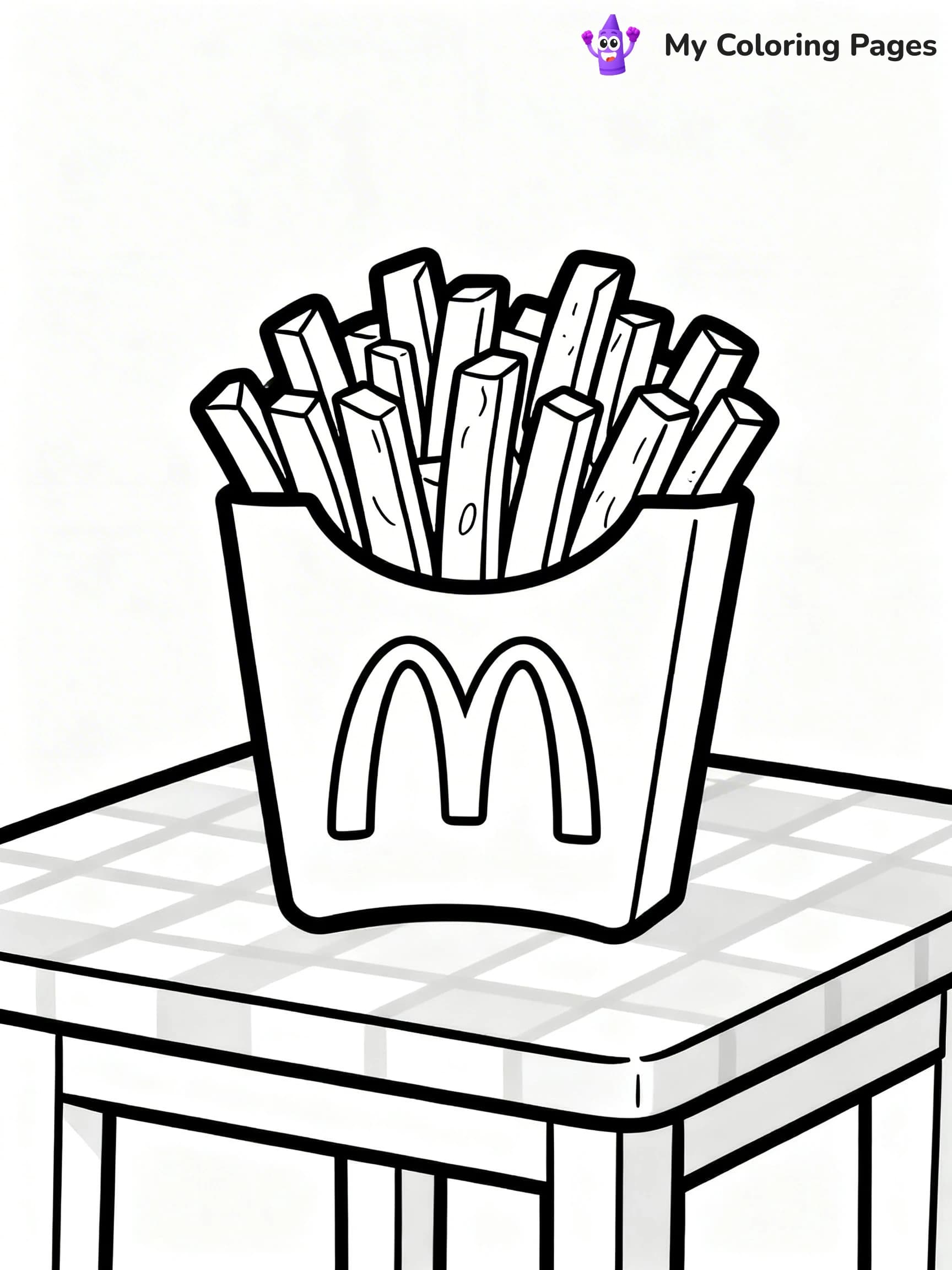 McDonald's Coloring Pages - 12
