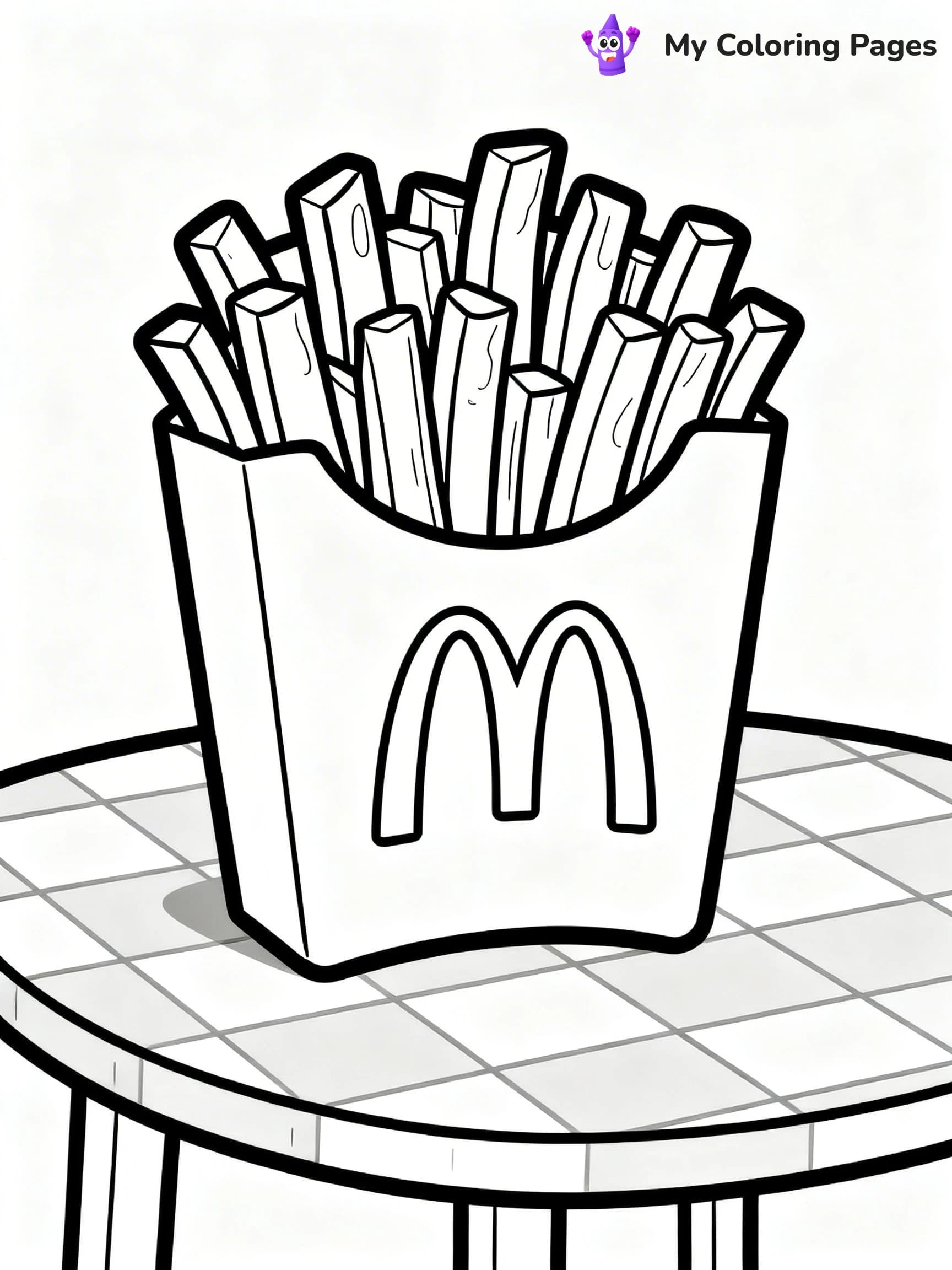 McDonald's Coloring Pages - 9
