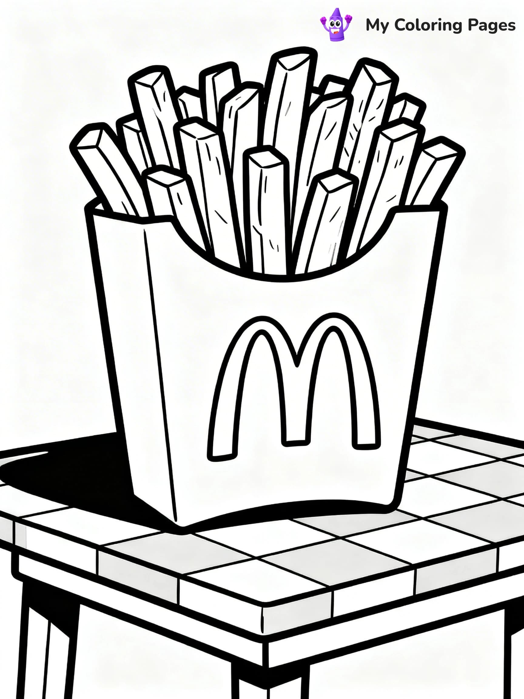 McDonald's Coloring Pages - 8