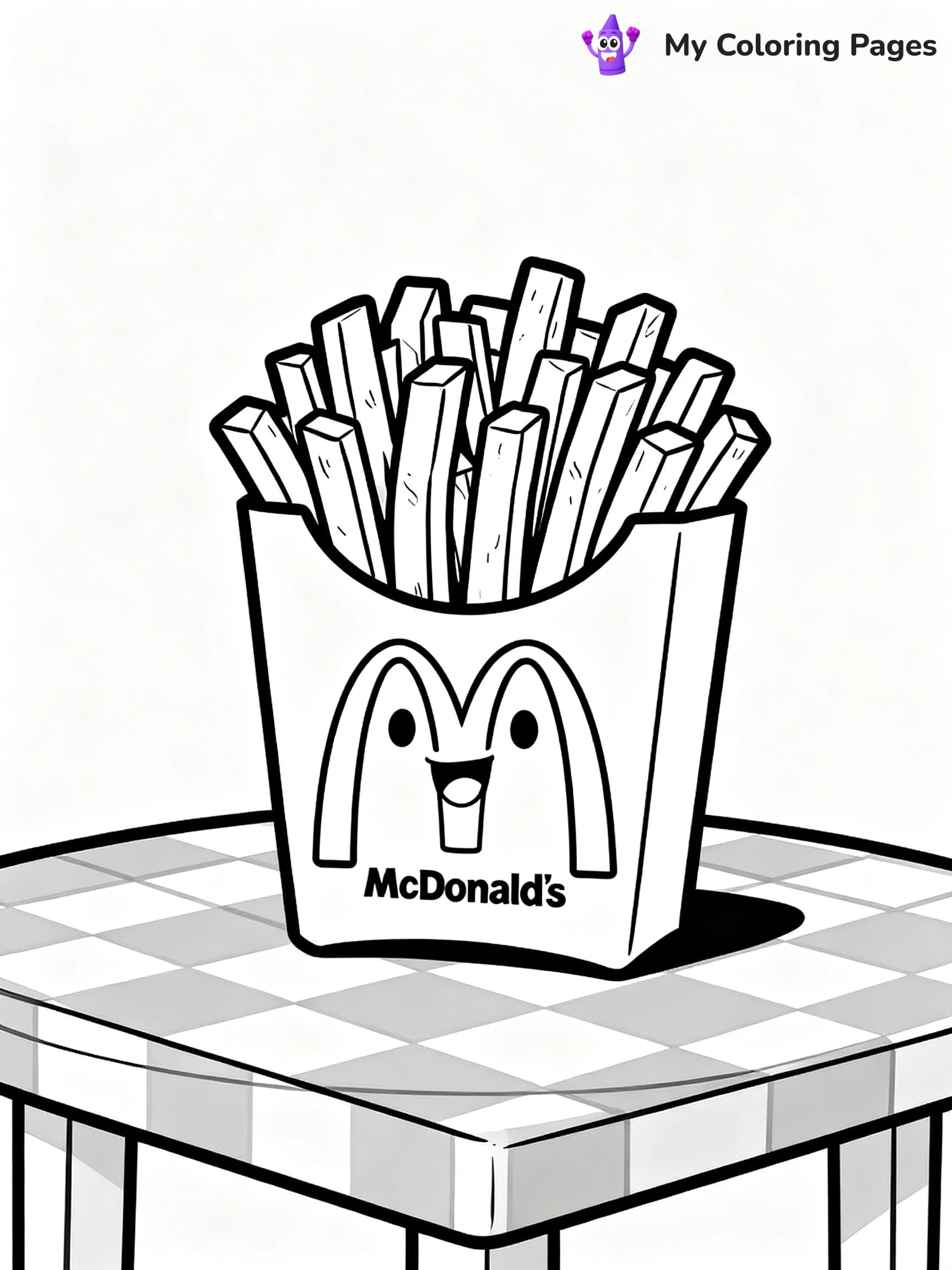 McDonald's Coloring Pages - 7