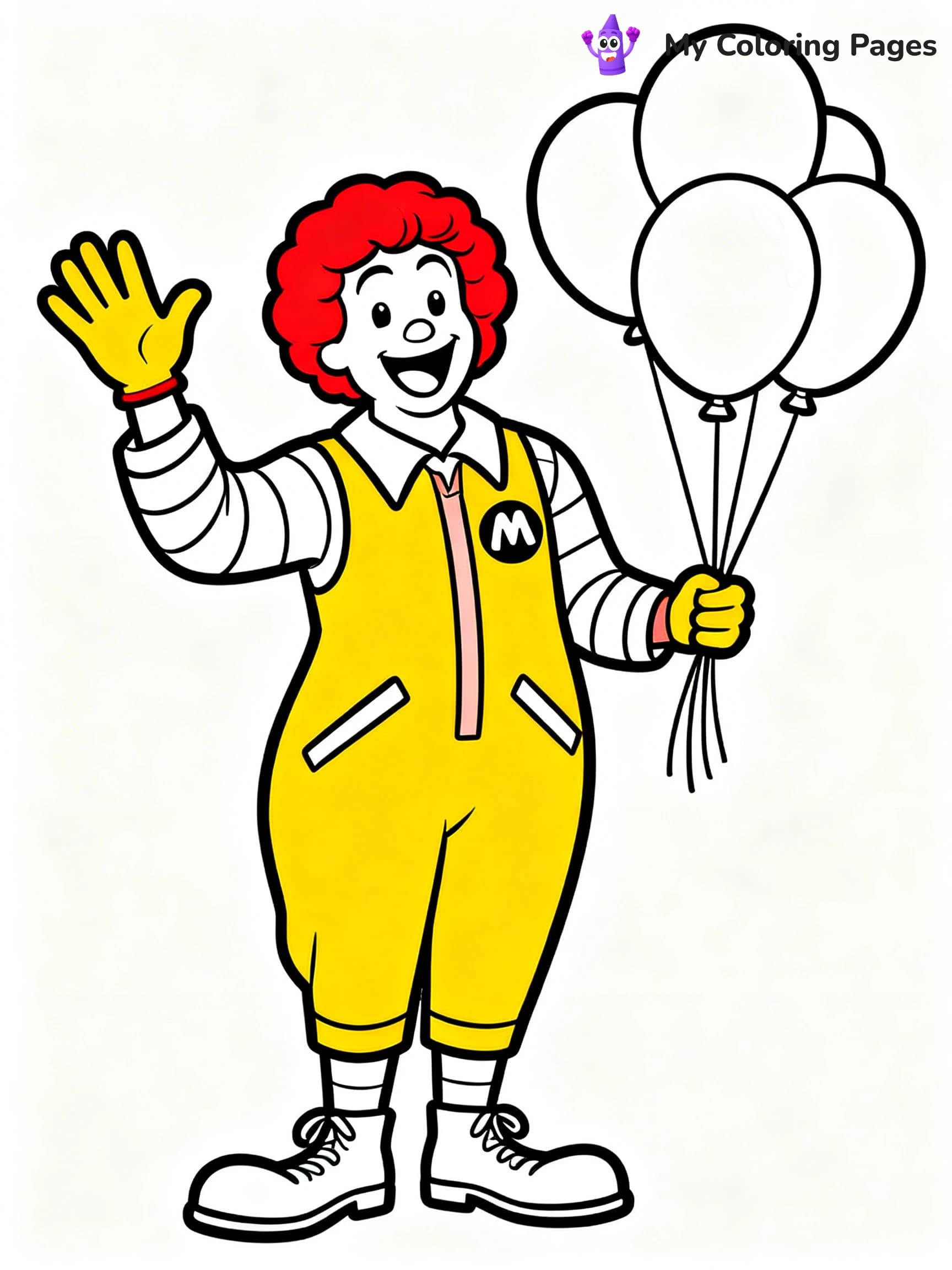 McDonald's Coloring Pages - 1