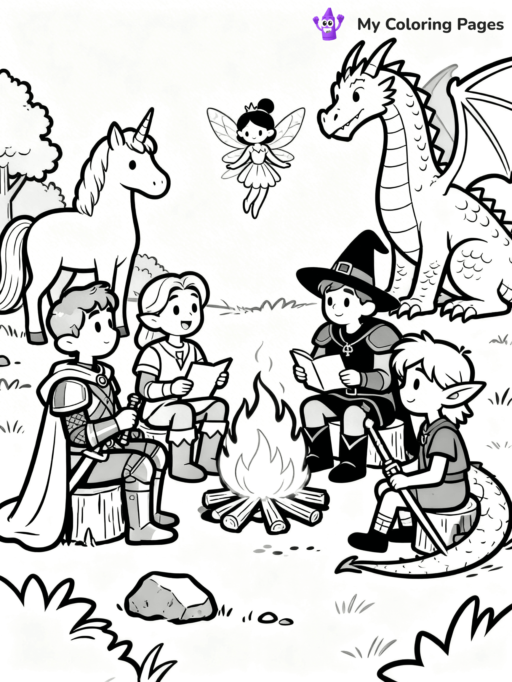 DND Coloring Pages - 6