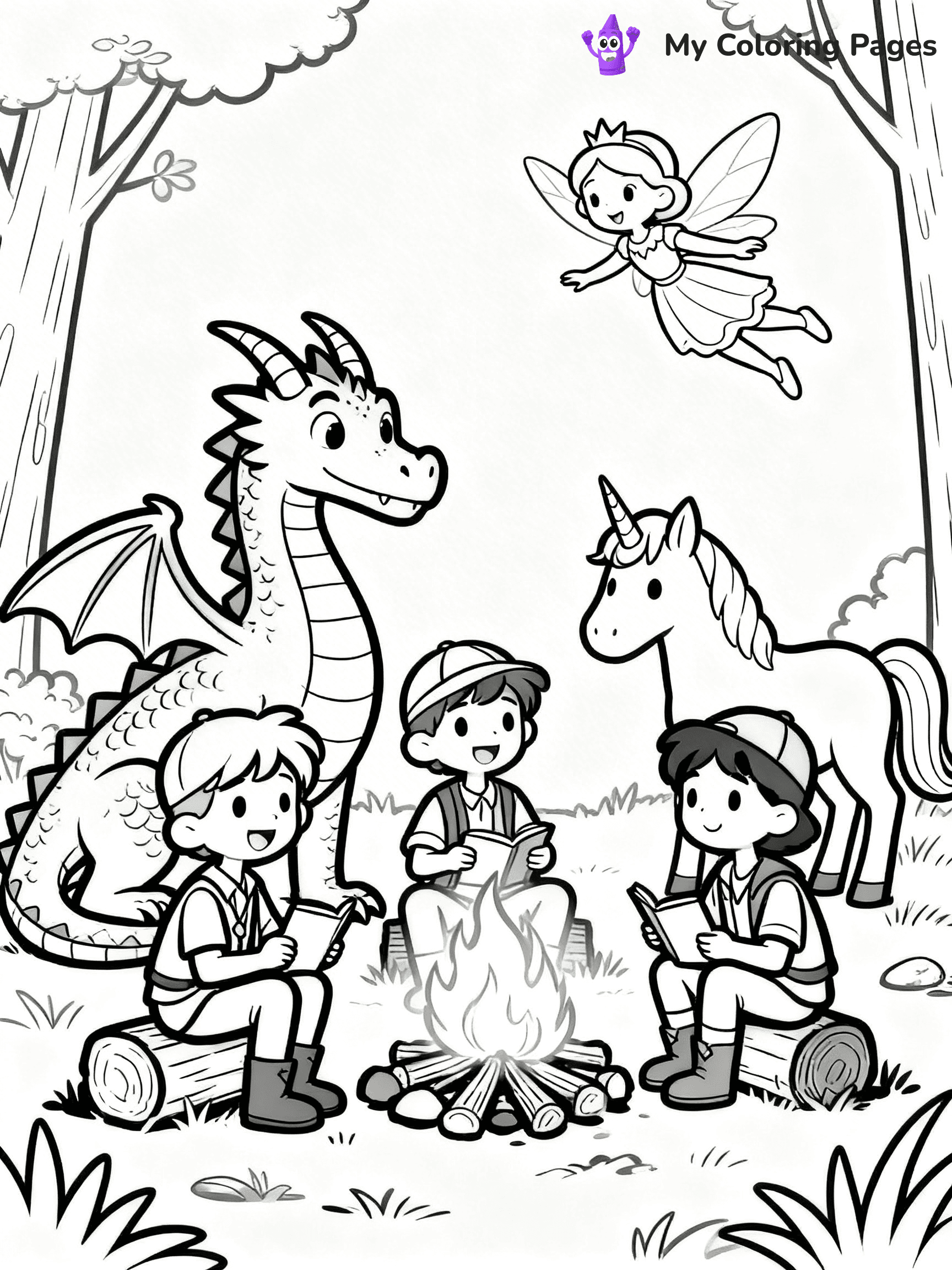 DND Coloring Pages - 4
