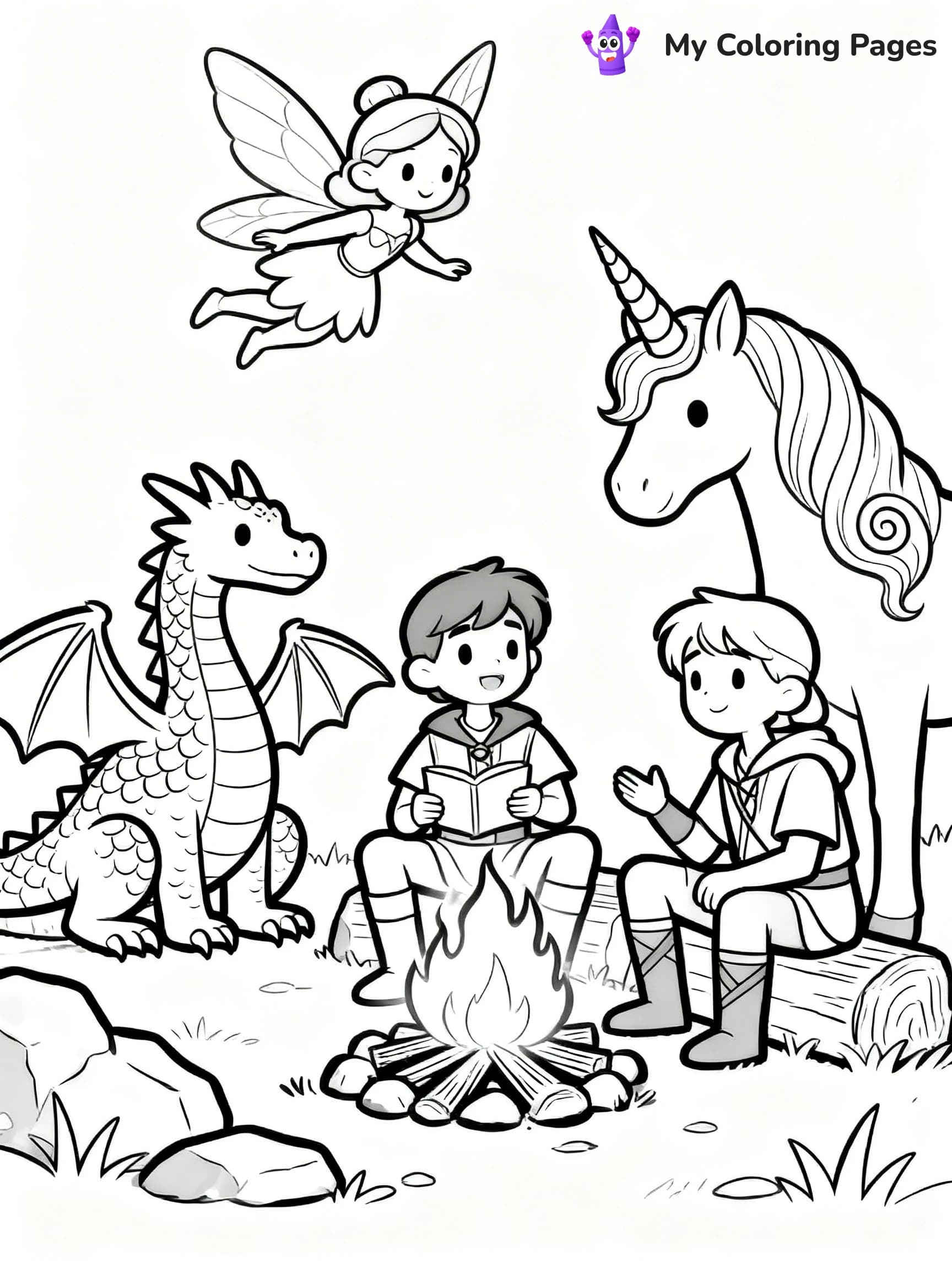 DND Coloring Pages - 2