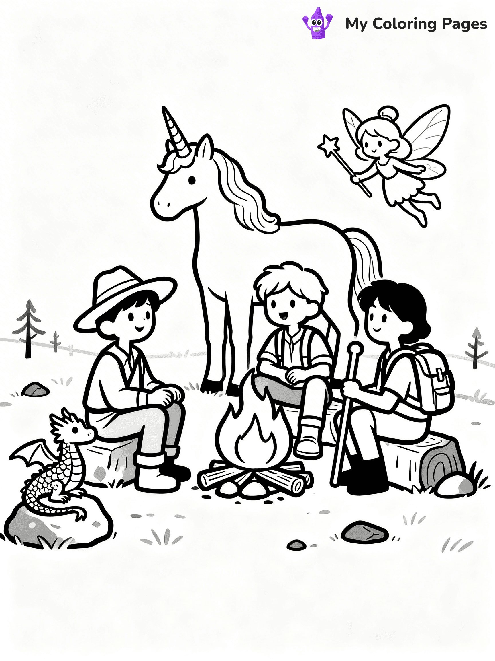 DND Coloring Pages - 1