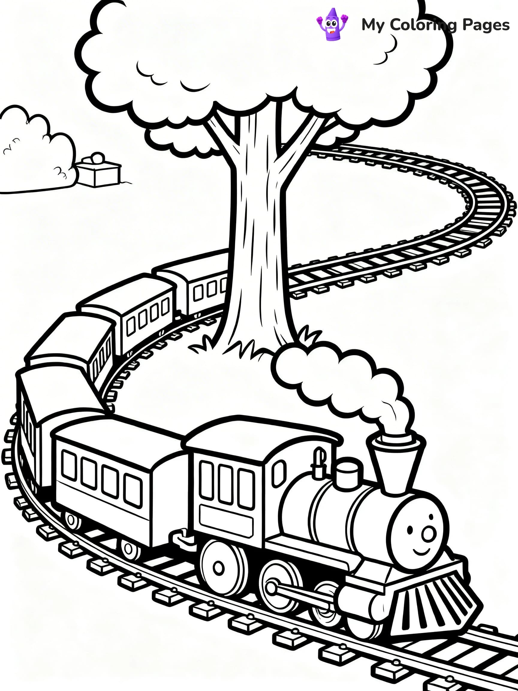Vintage Christmas Coloring Pages - 19