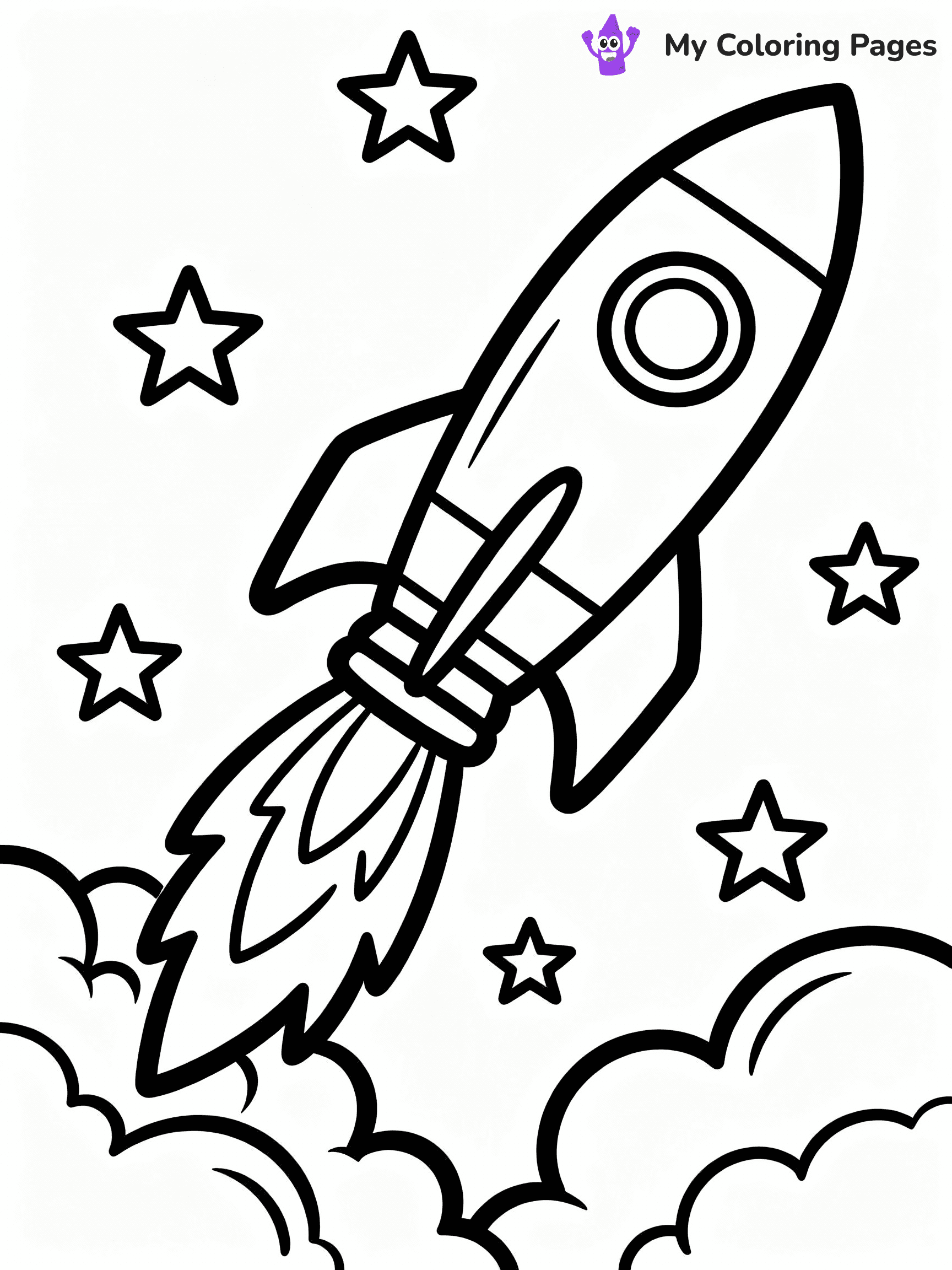 Astronaut Coloring Pages - 44