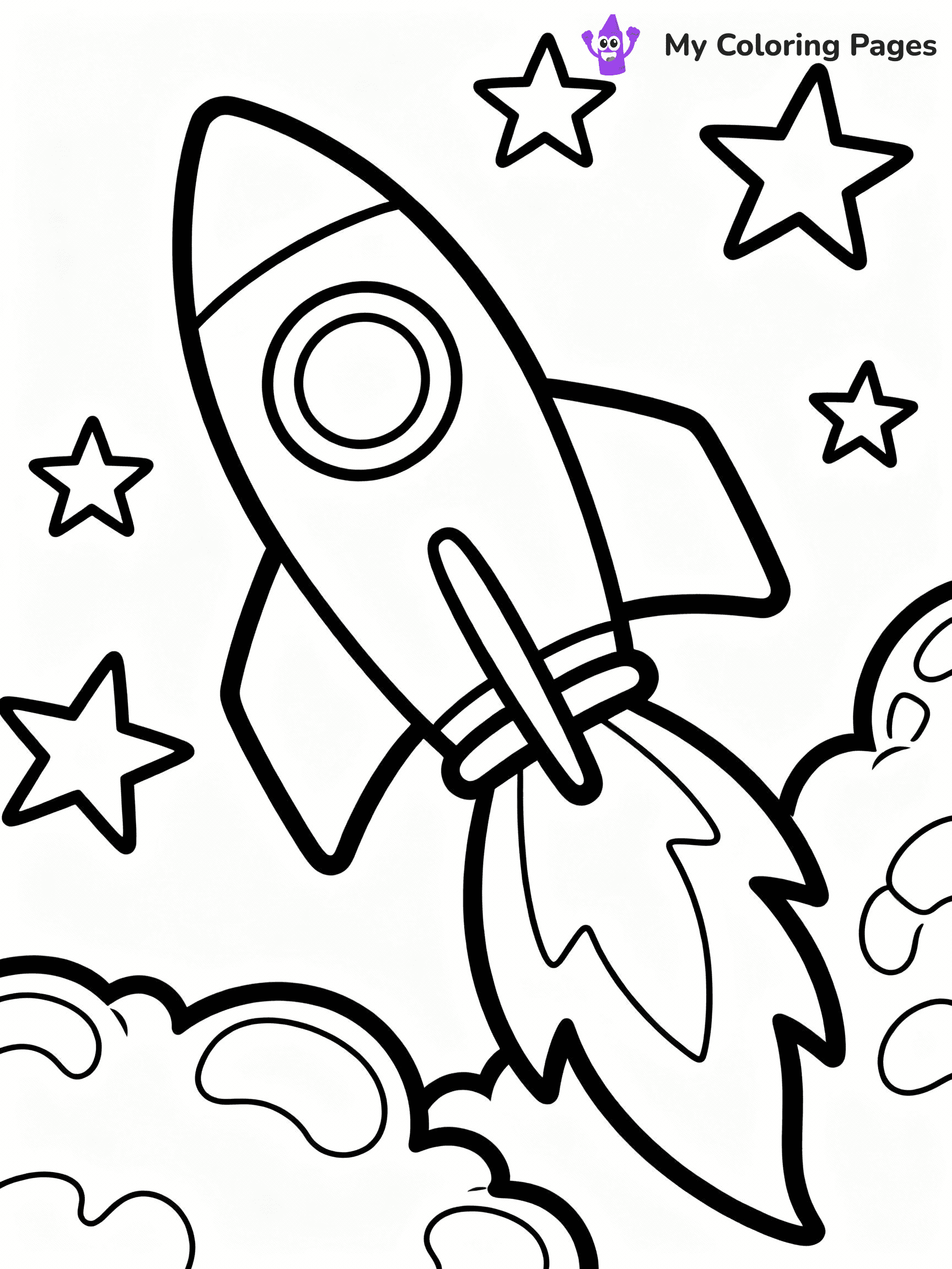 Astronaut Coloring Pages - 43