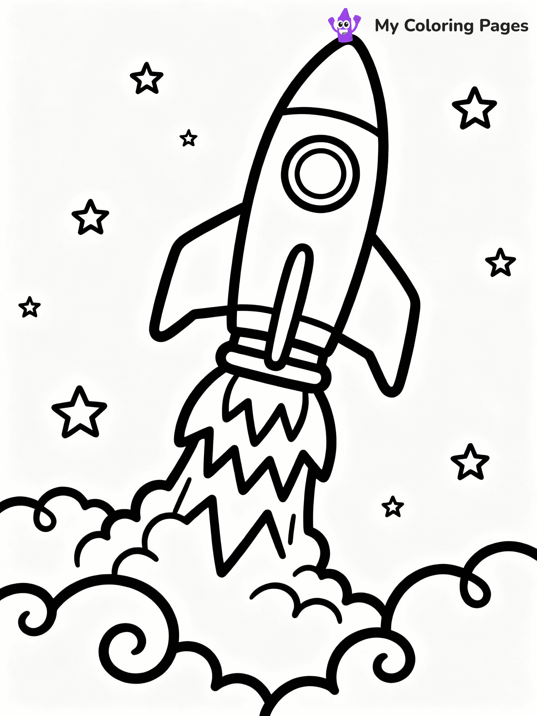 Astronaut Coloring Pages - 42