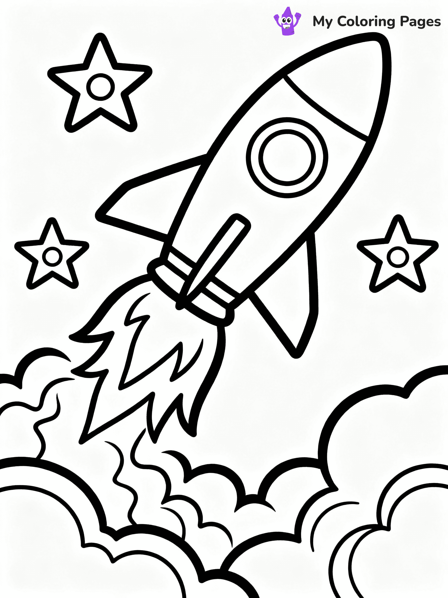 Astronaut Coloring Pages - 40