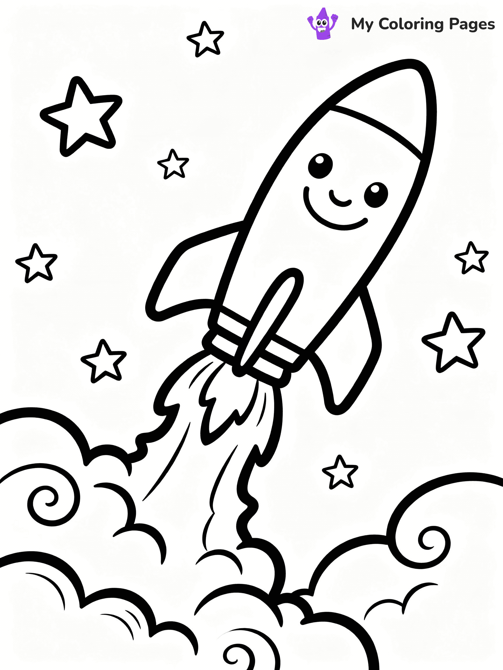Astronaut Coloring Pages - 39