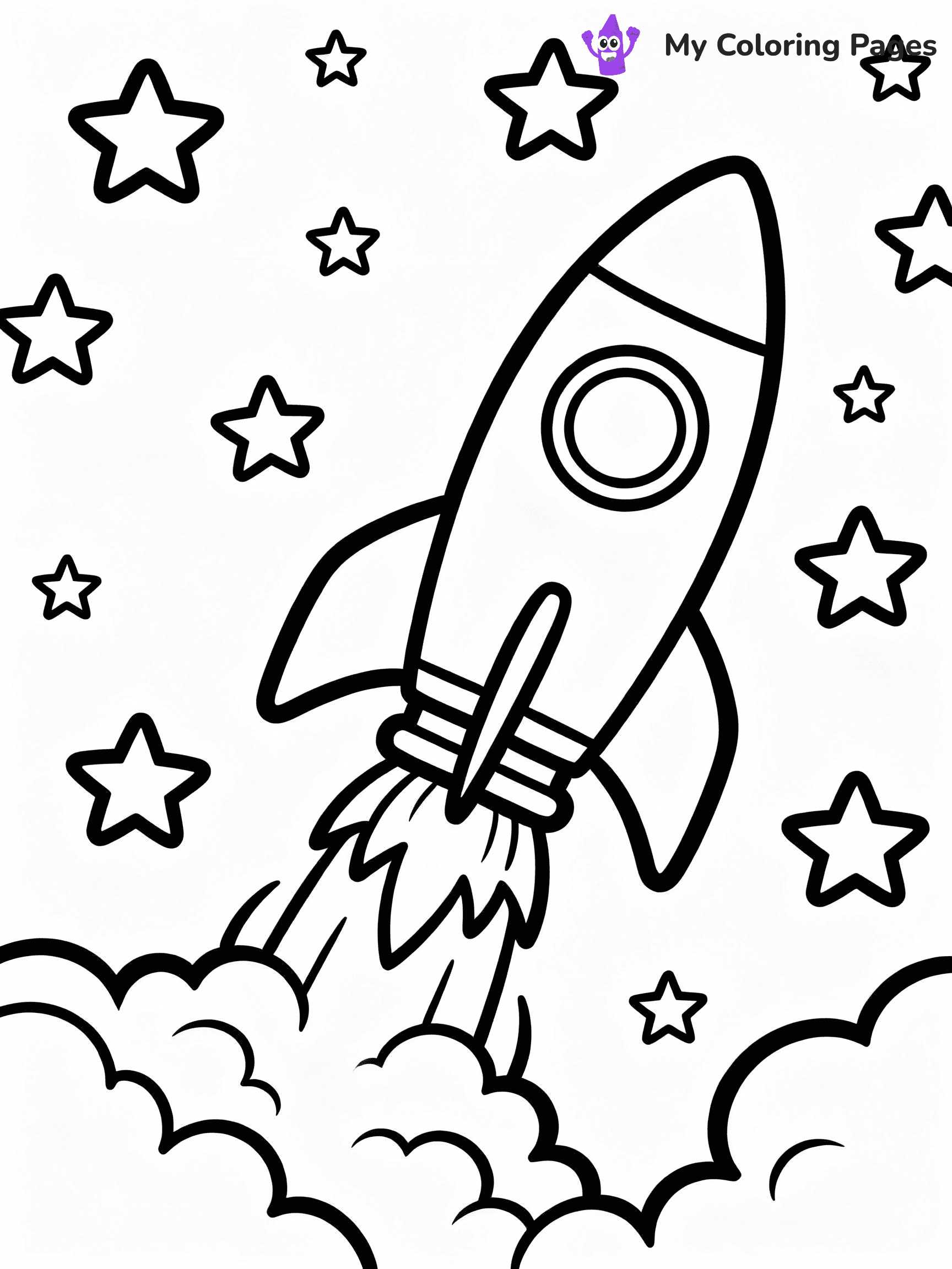Astronaut Coloring Pages - 38