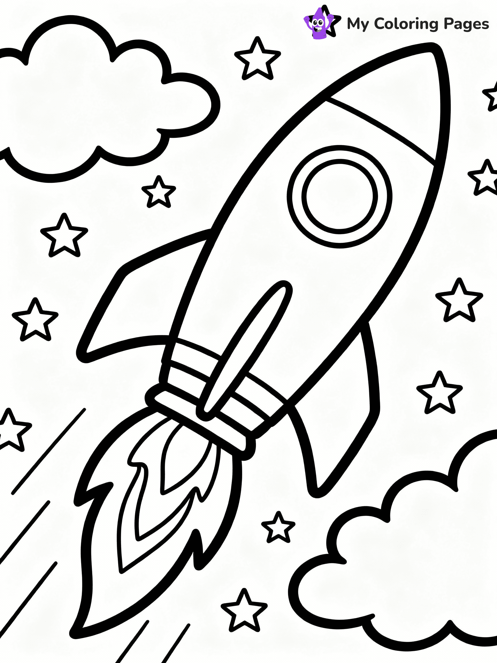 Astronaut Coloring Pages - 37