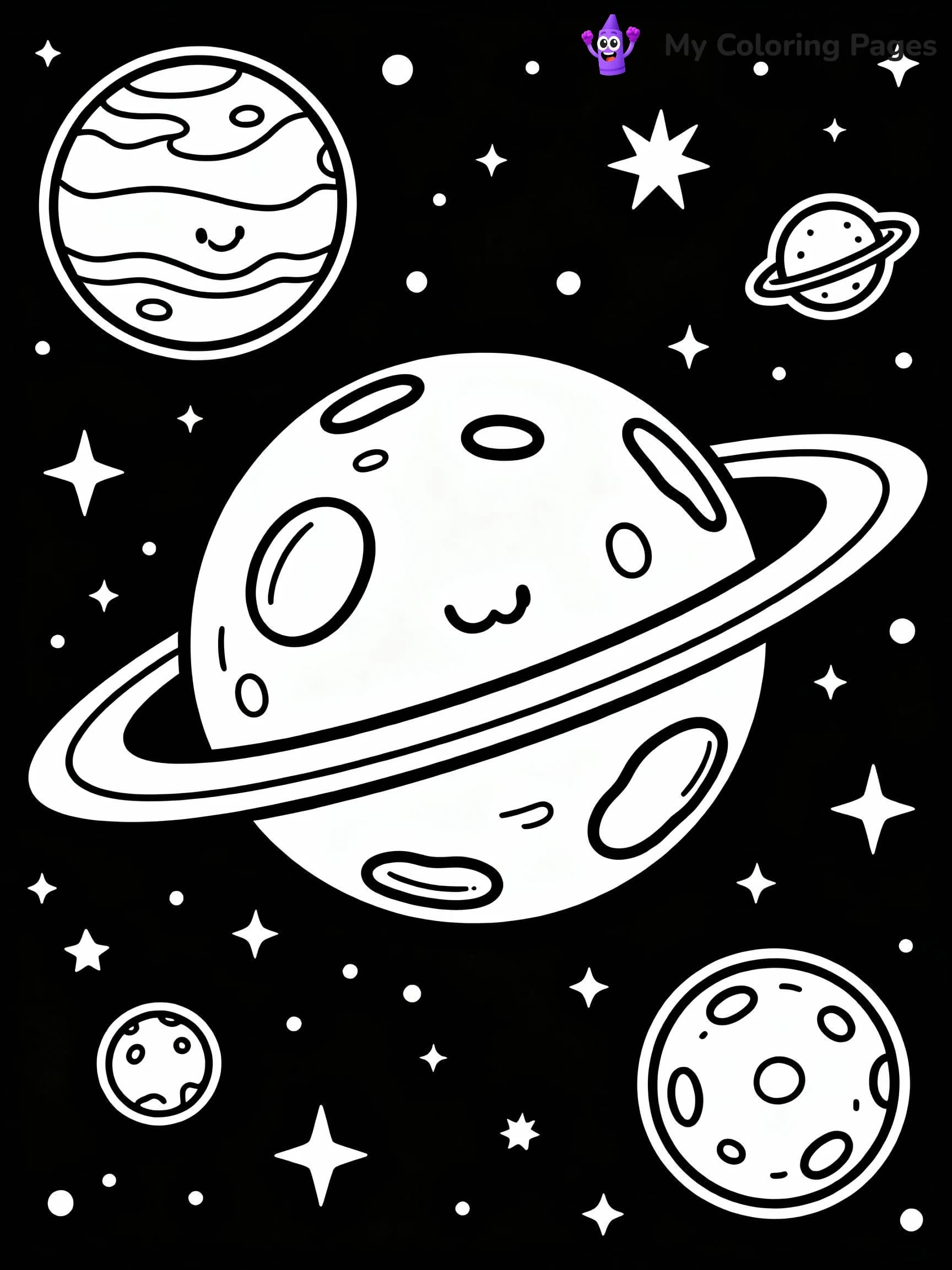 Astronaut Coloring Pages - 24