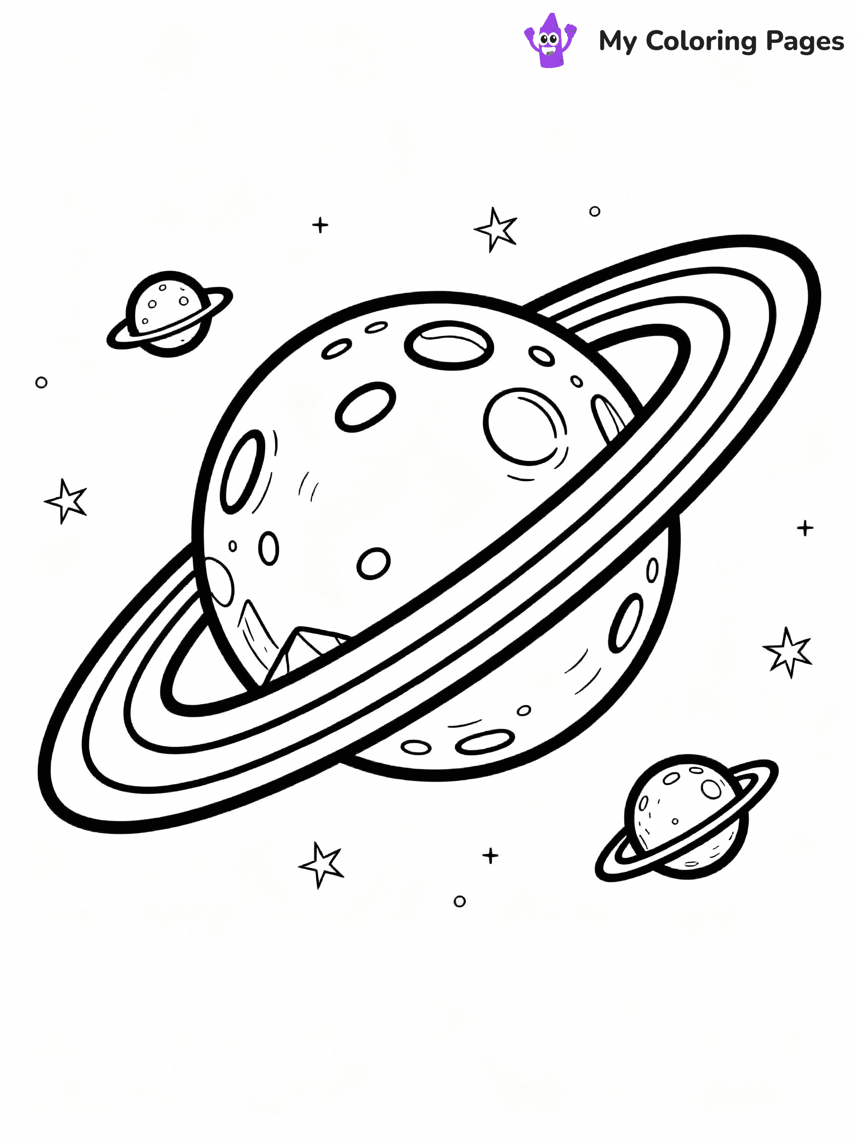 Astronaut Coloring Pages - 23