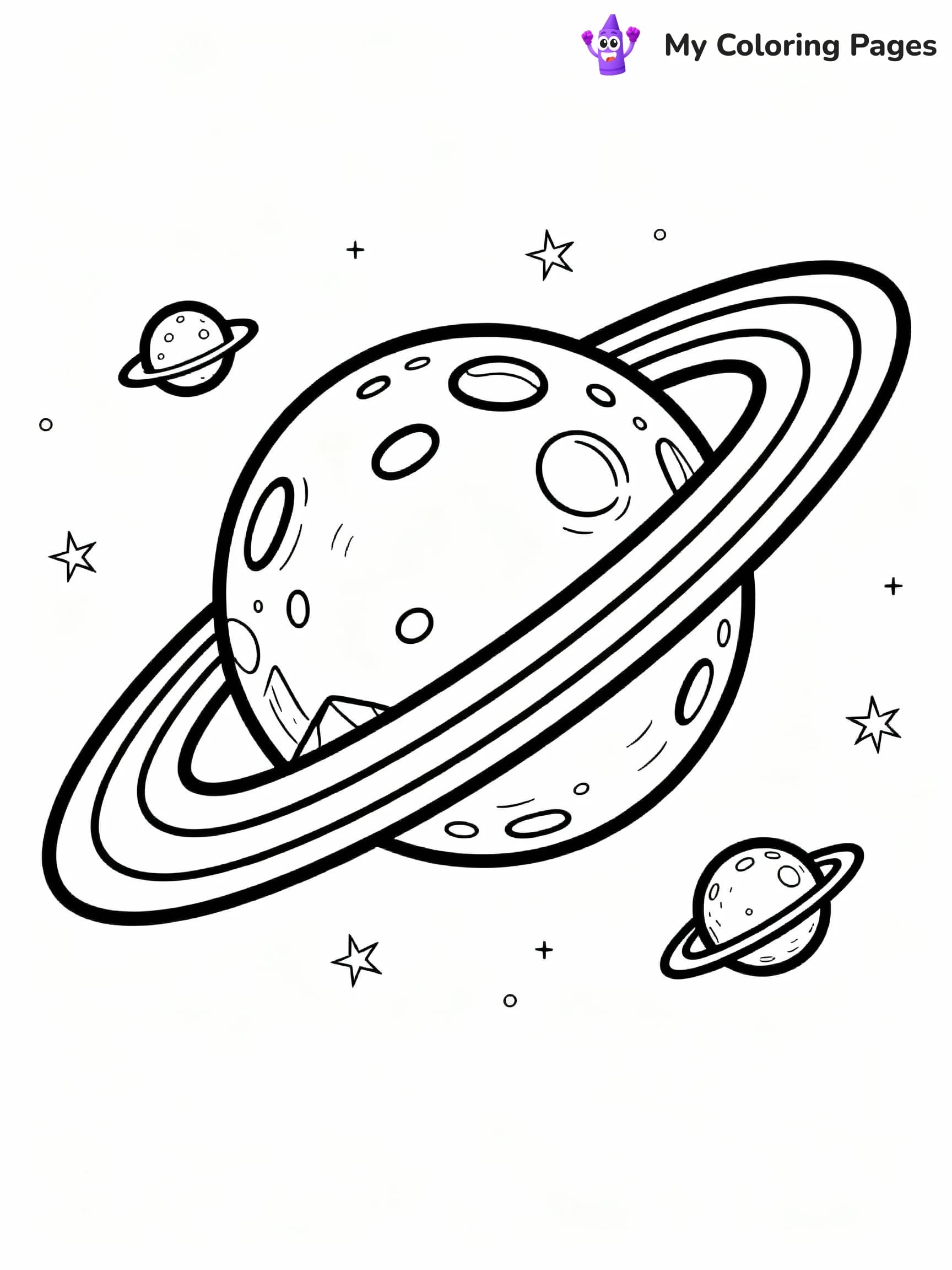 Astronaut Coloring Pages - 23