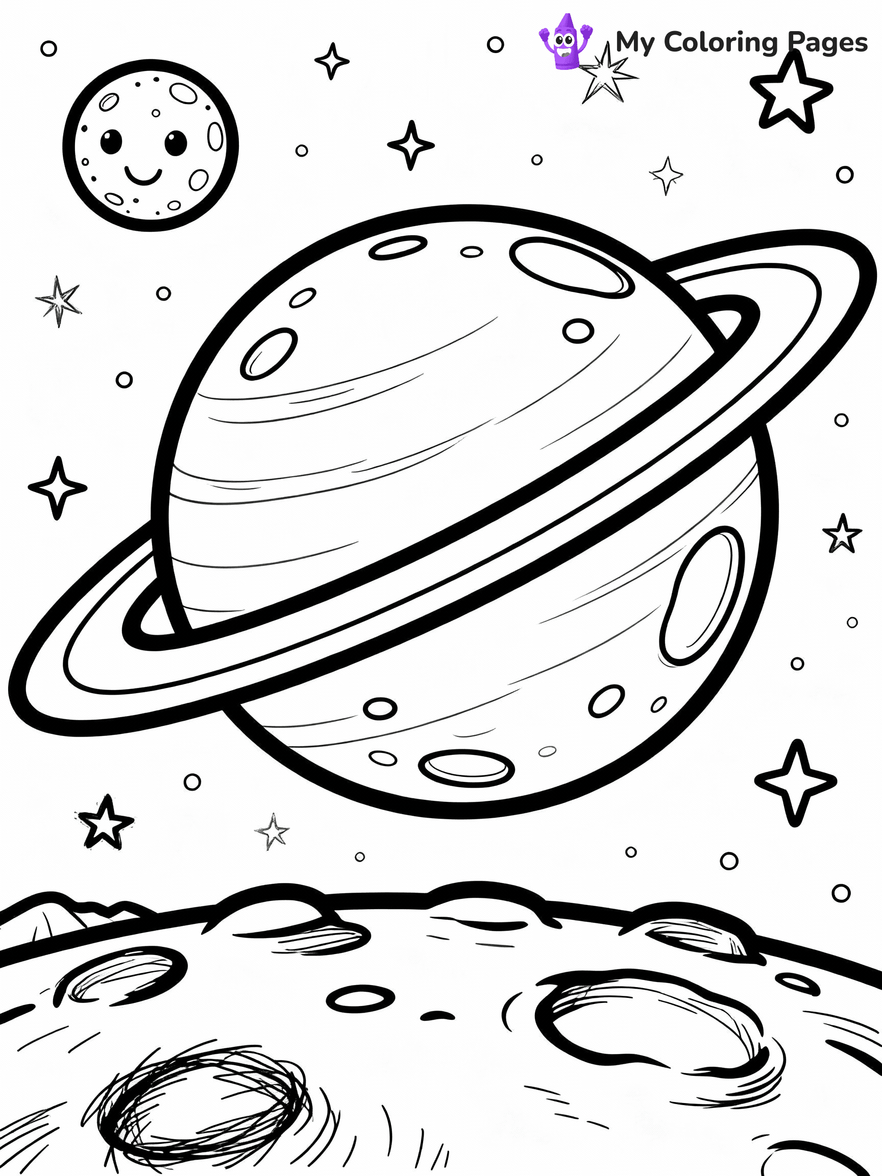 Astronaut Coloring Pages - 21