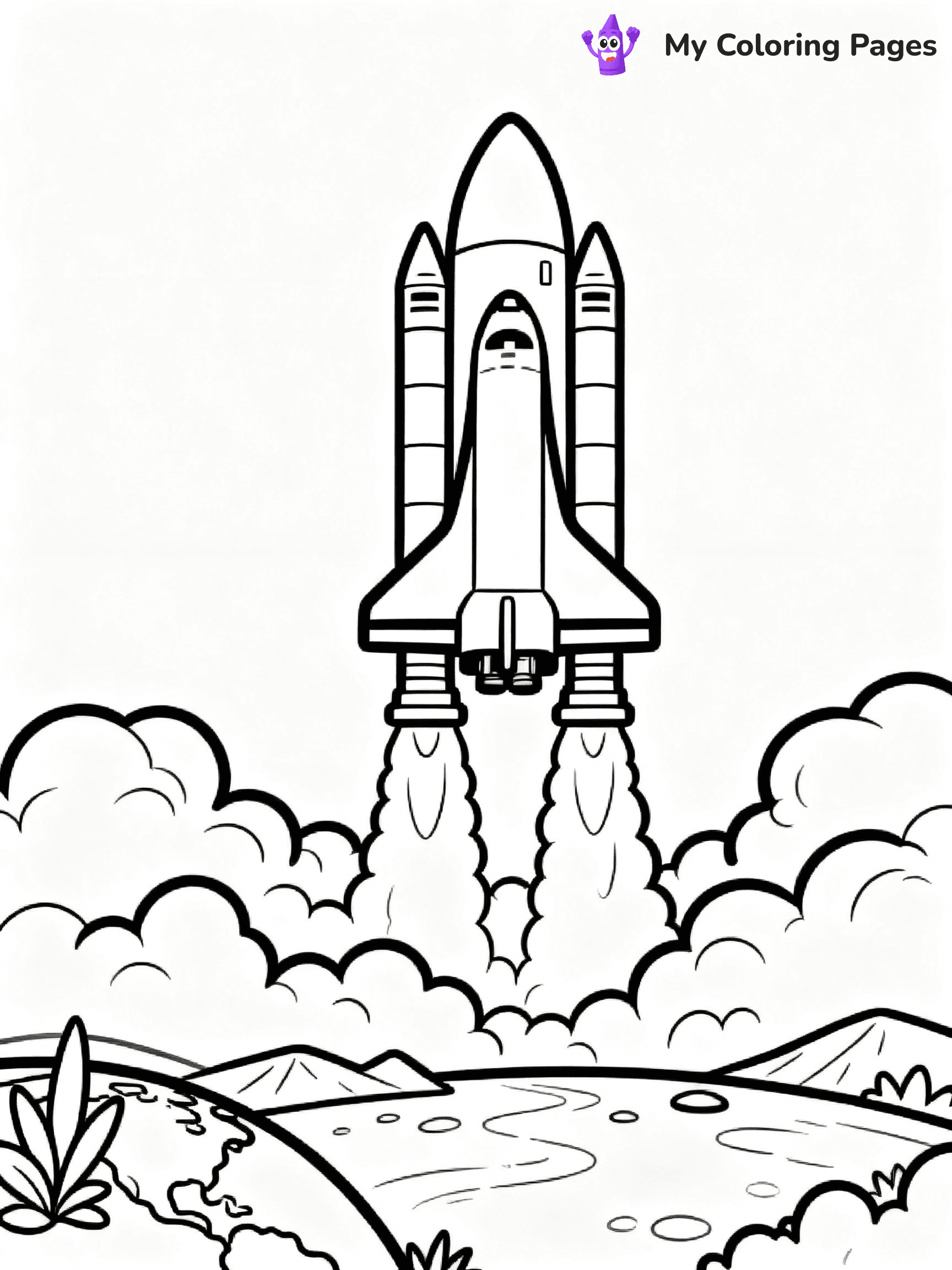 Astronaut Coloring Pages - 18