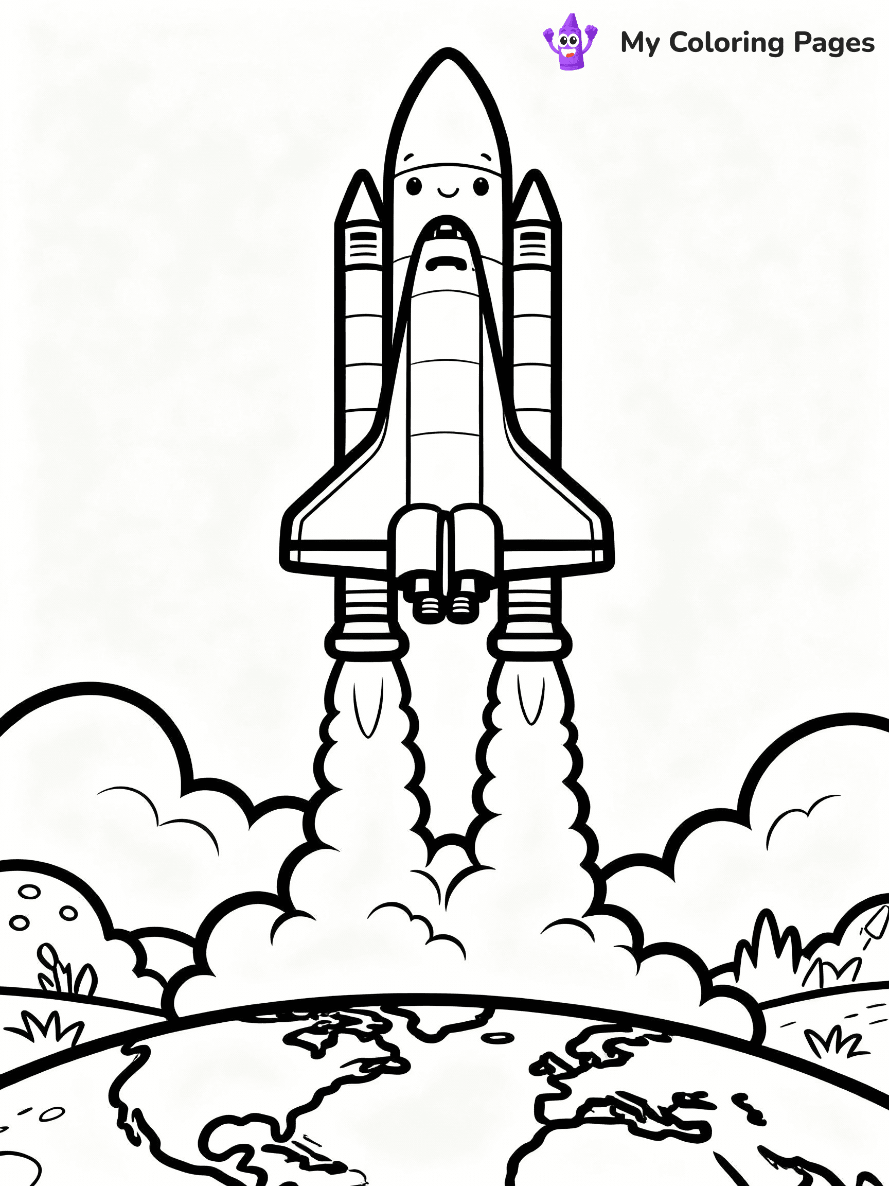 Astronaut Coloring Pages - 17