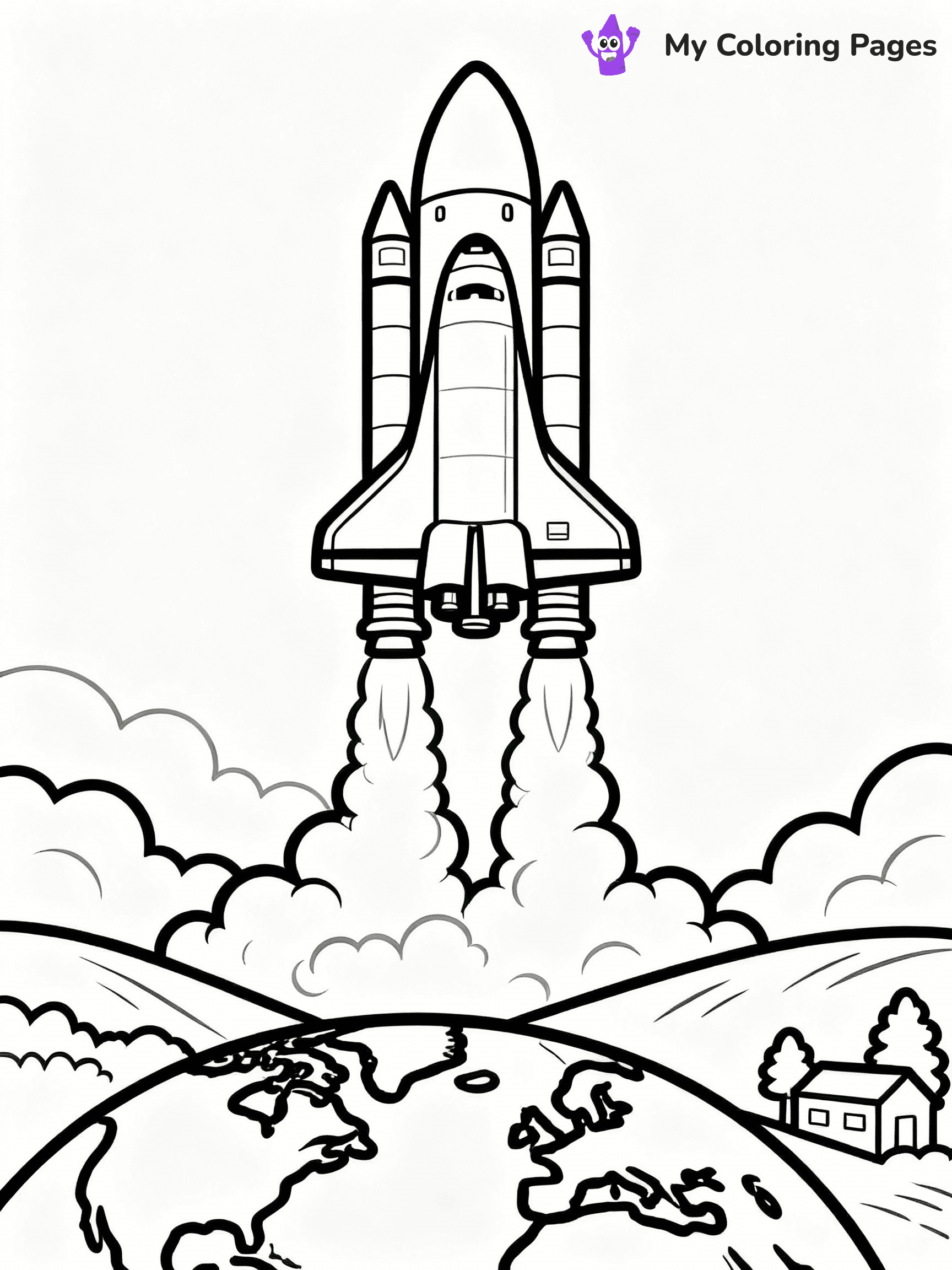 Astronaut Coloring Pages - 13