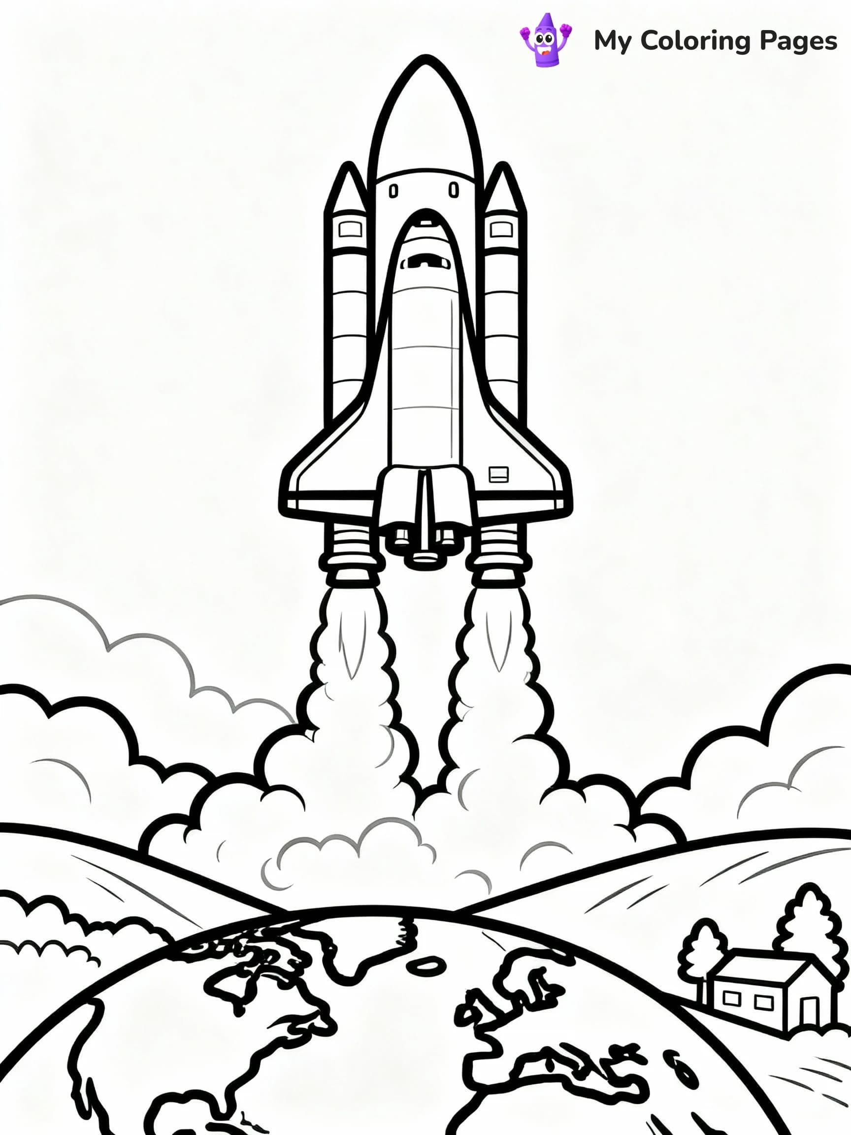 Astronaut Coloring Pages - 13