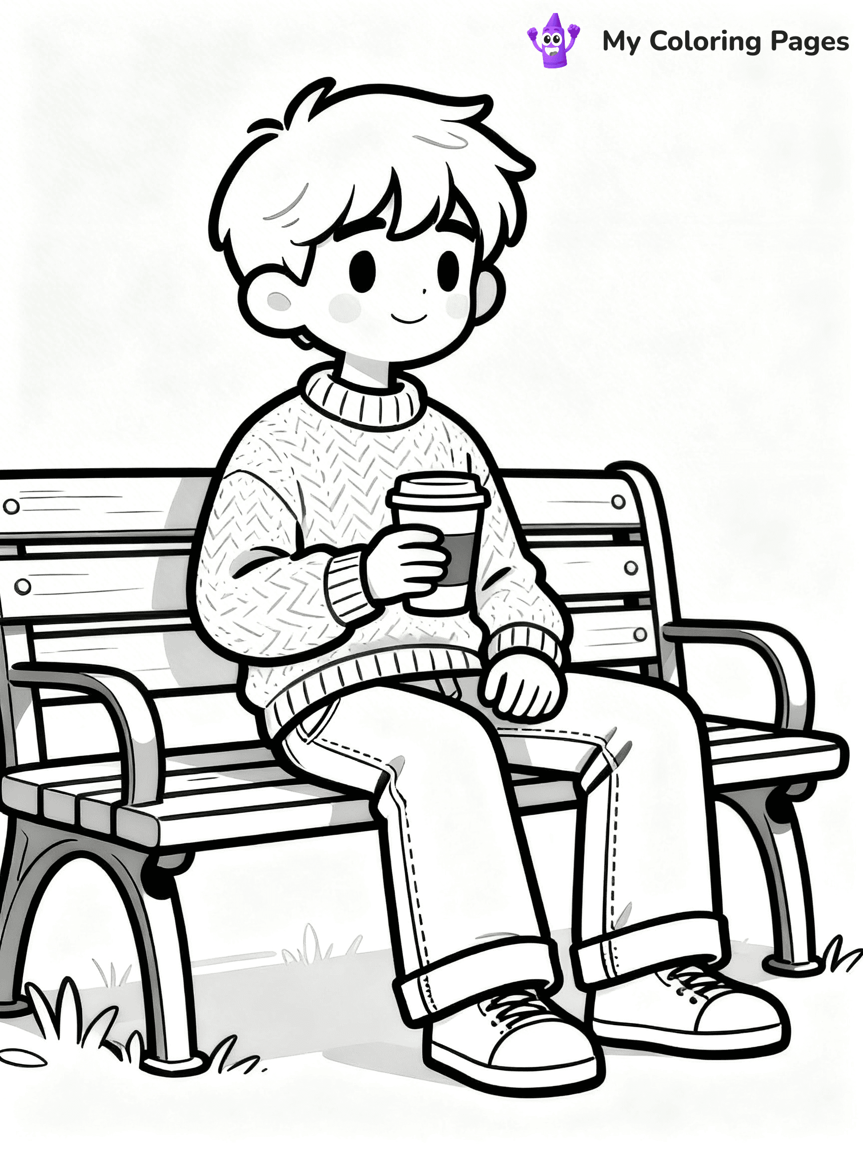 Easy Fashion Coloring Pages - 53