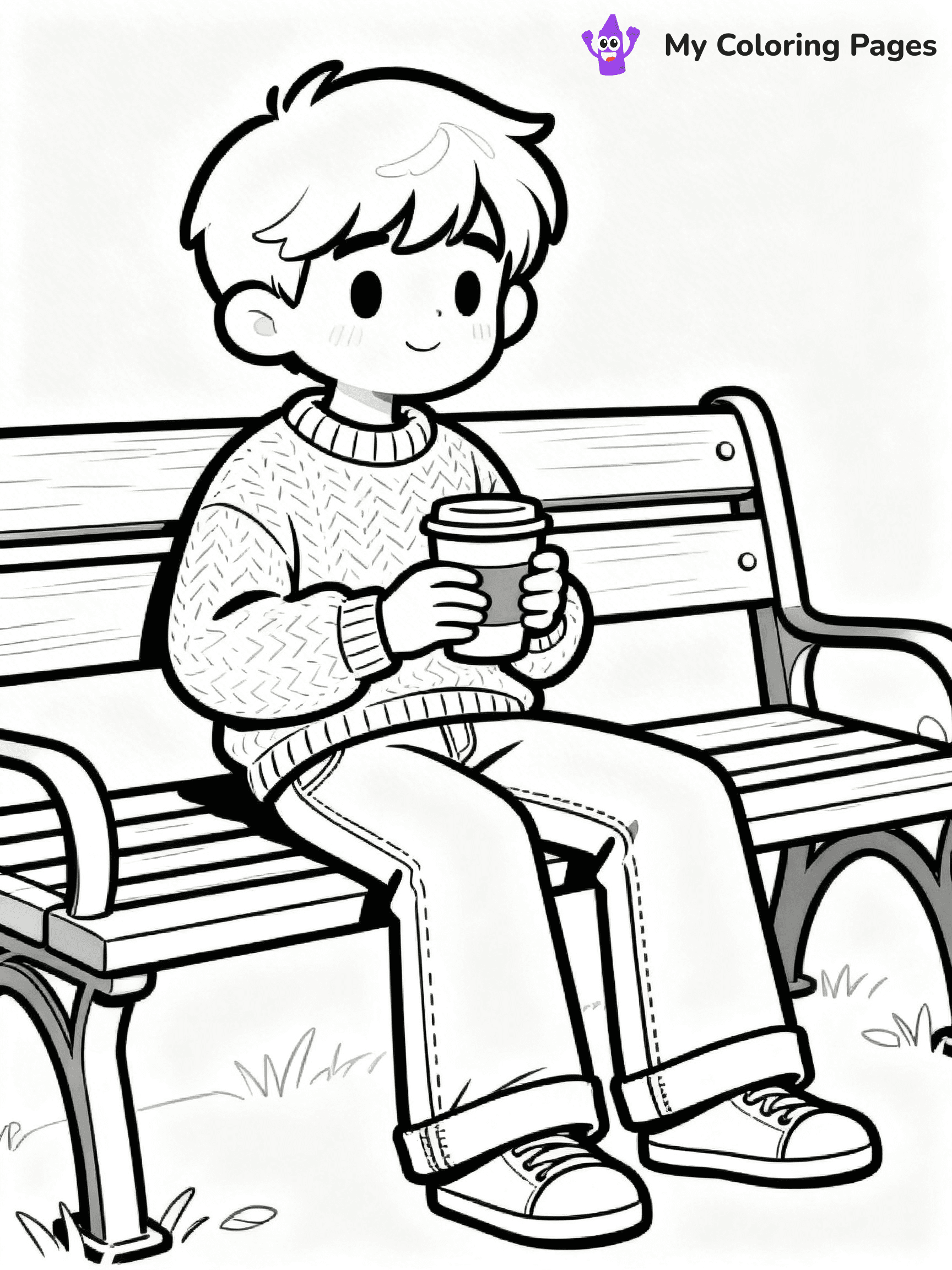 Easy Fashion Coloring Pages - 50