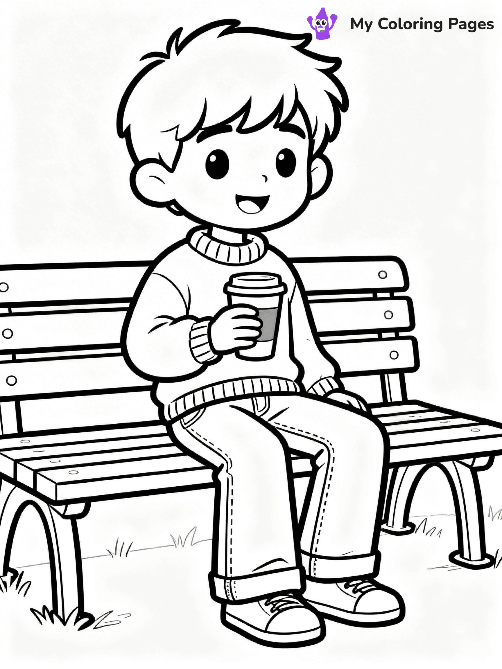 Easy Fashion Coloring Pages - 49