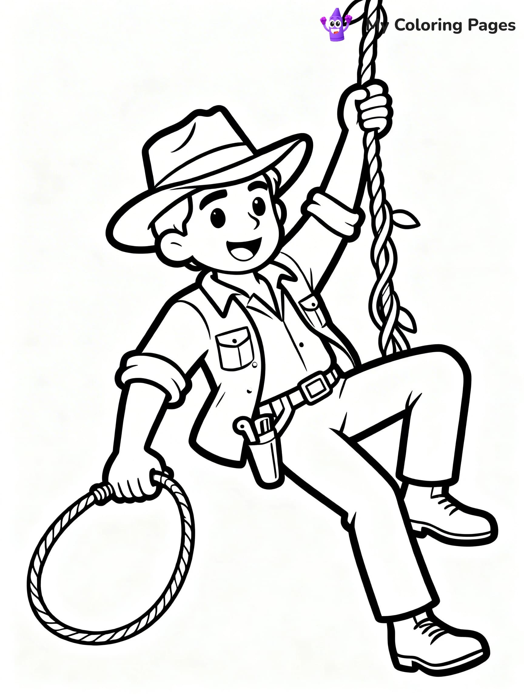 Indiana Jones Coloring Pages - 24