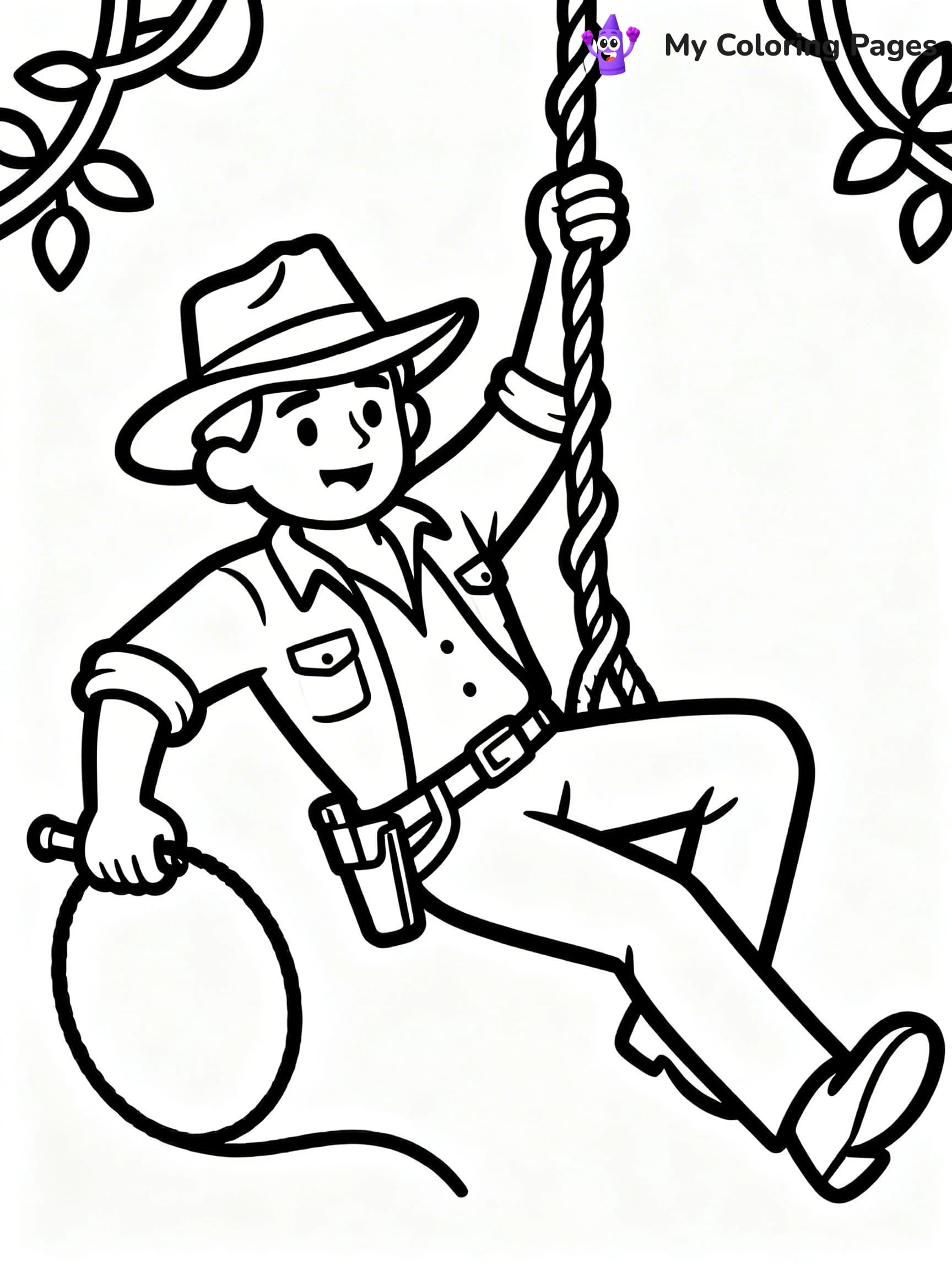 Indiana Jones Coloring Pages - 23