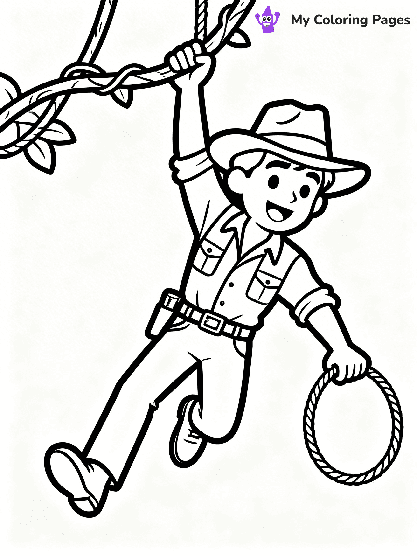 Indiana Jones Coloring Pages - 22
