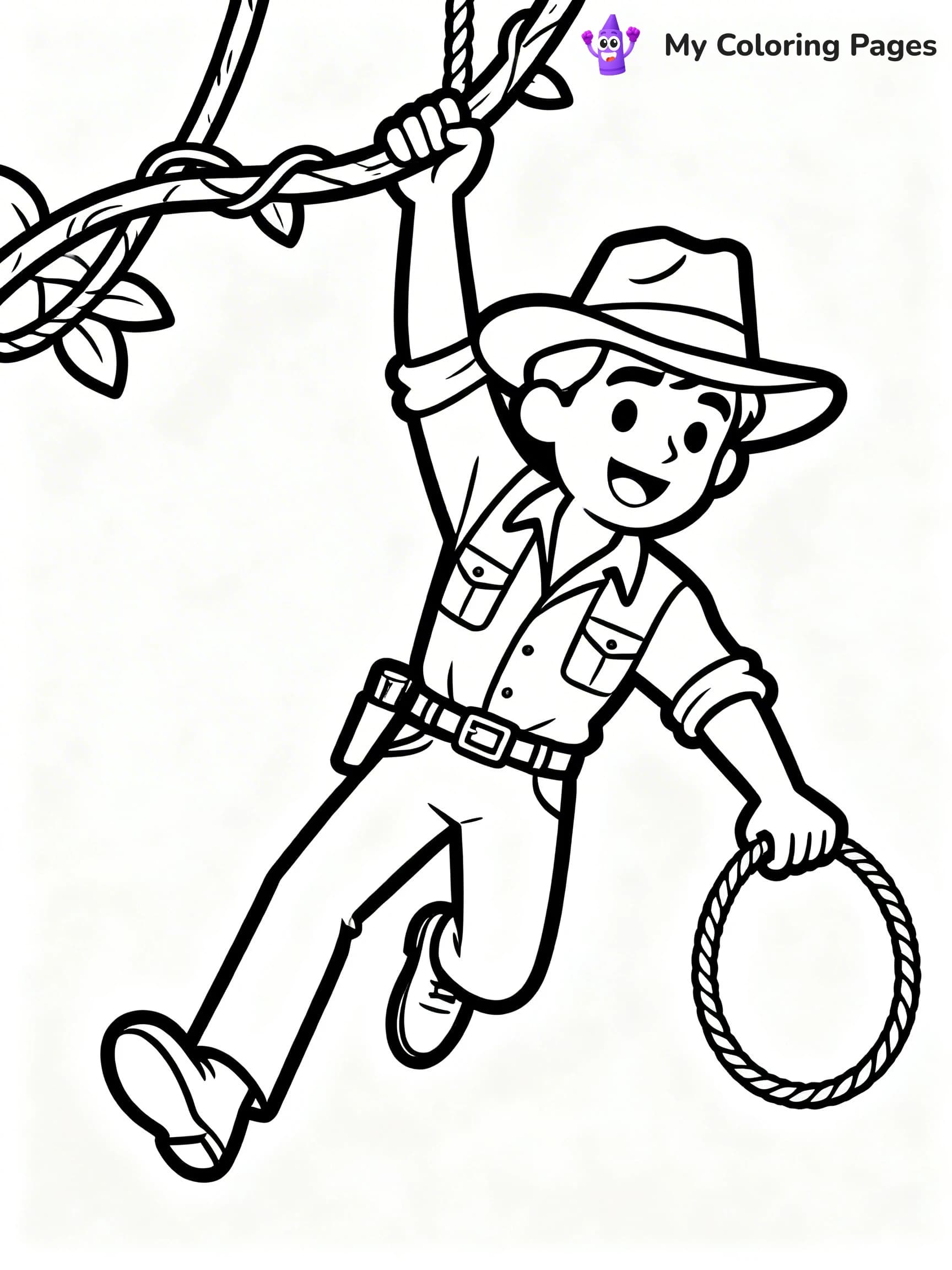Indiana Jones Coloring Pages - 22