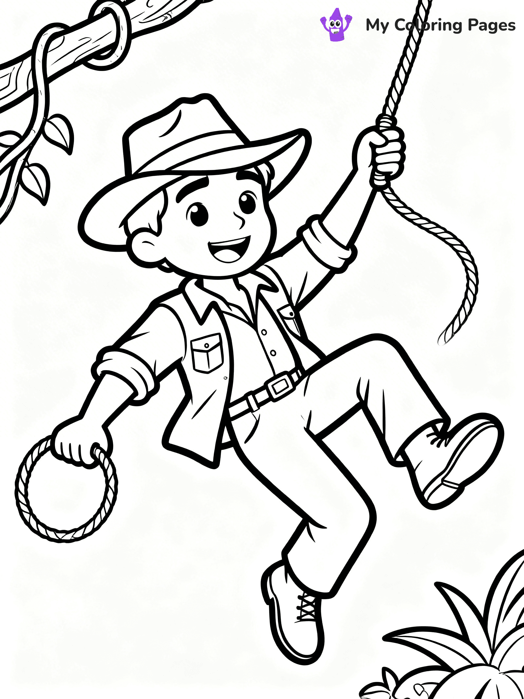 Indiana Jones Coloring Pages - 21