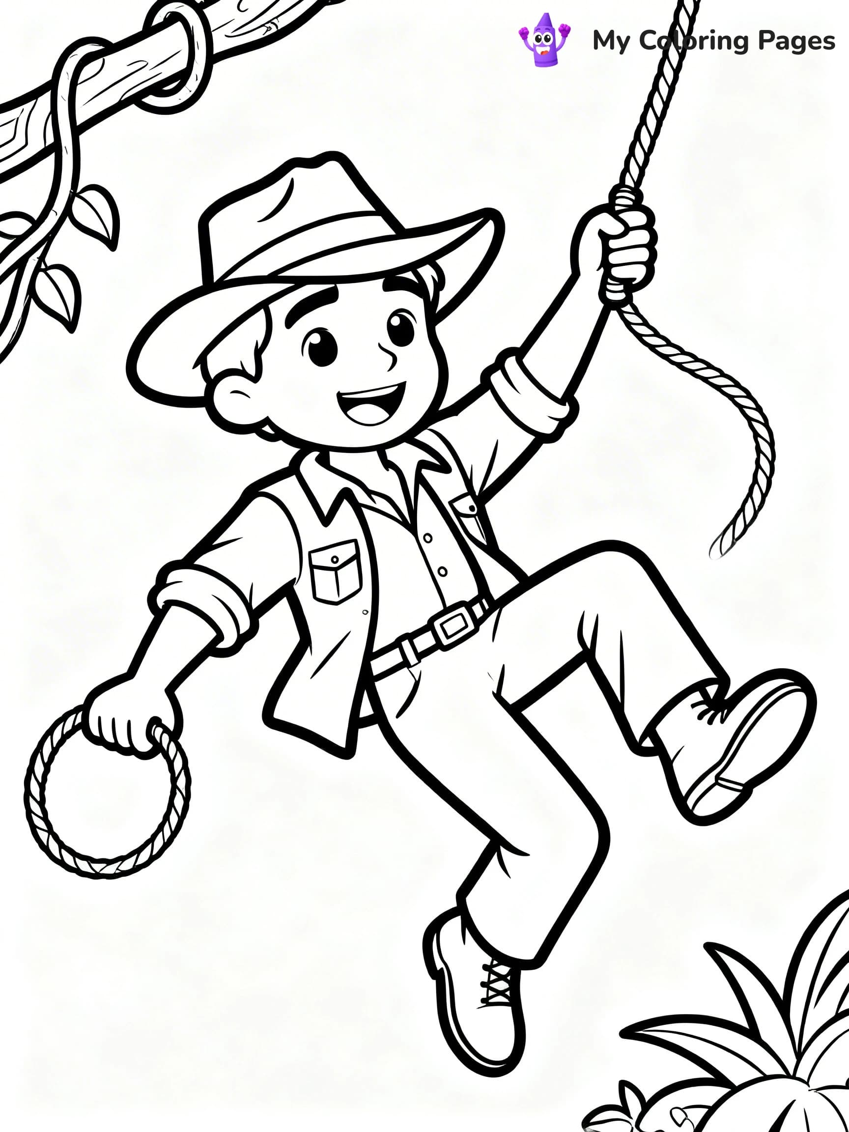 Indiana Jones Coloring Pages - 21
