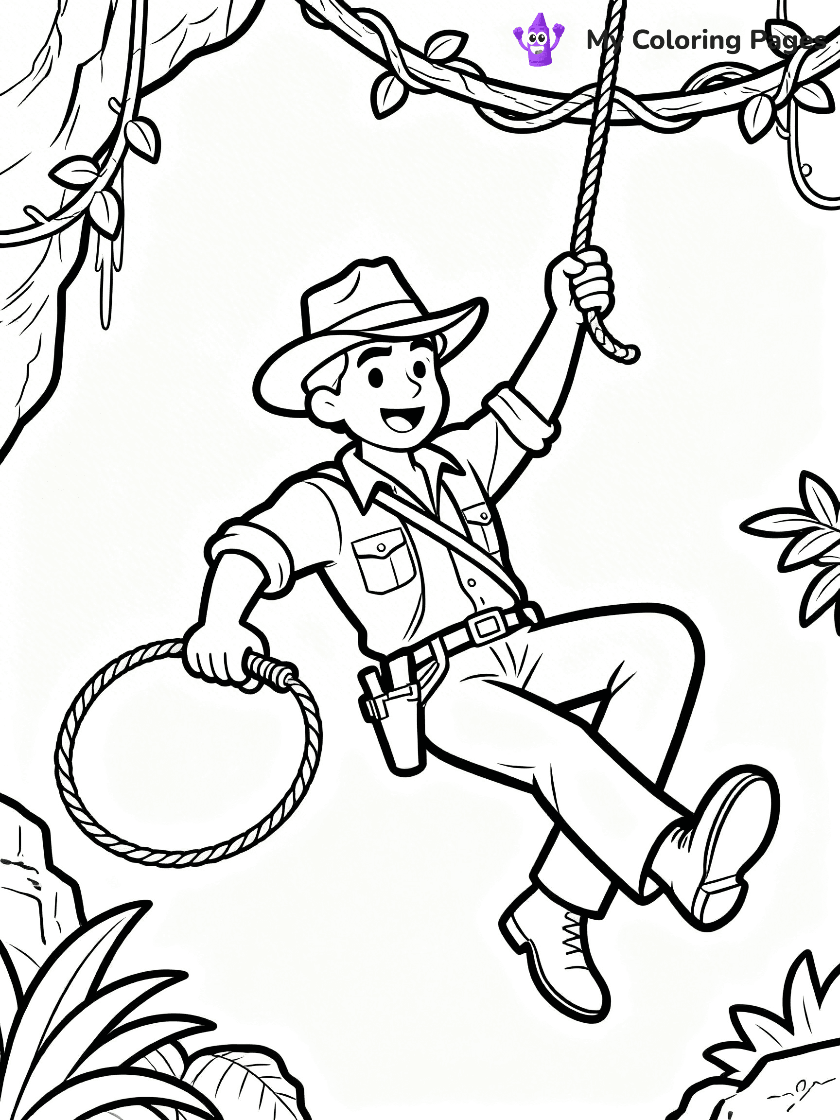 Indiana Jones Coloring Pages - 20