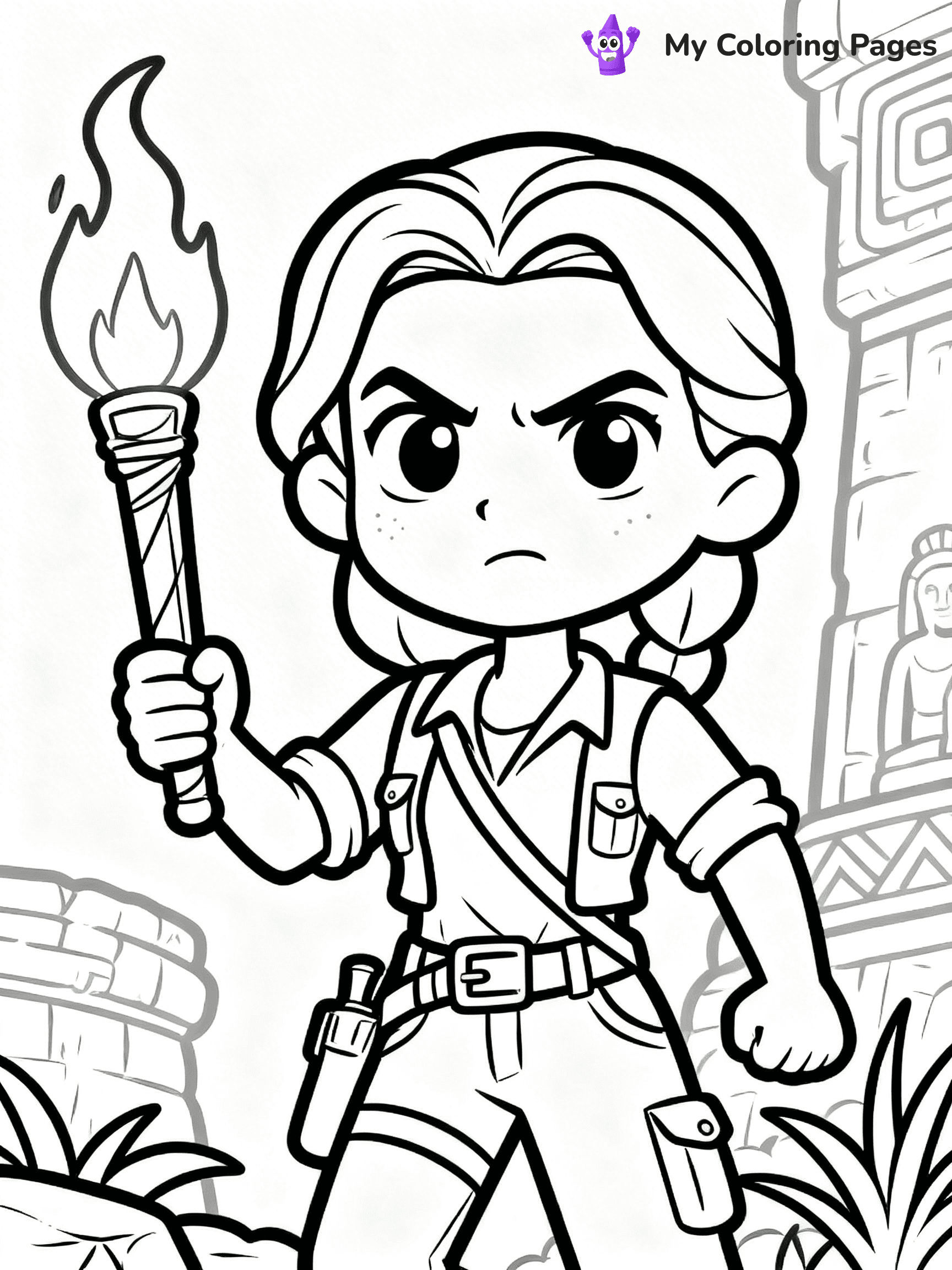 Indiana Jones Coloring Pages - 19