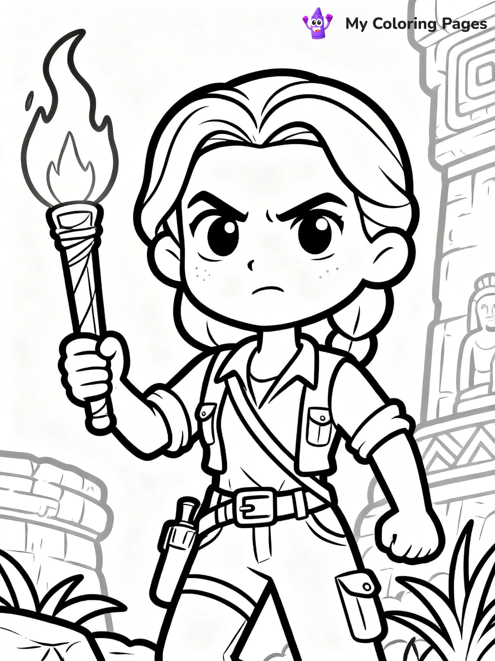 Indiana Jones Coloring Pages - 19