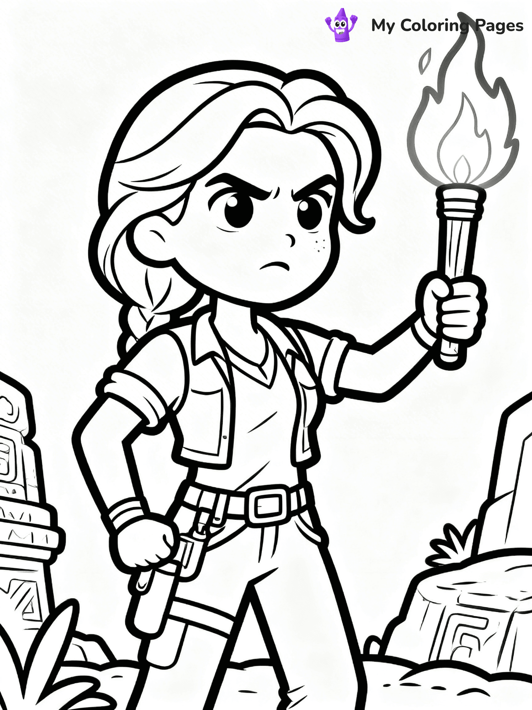 Indiana Jones Coloring Pages - 16