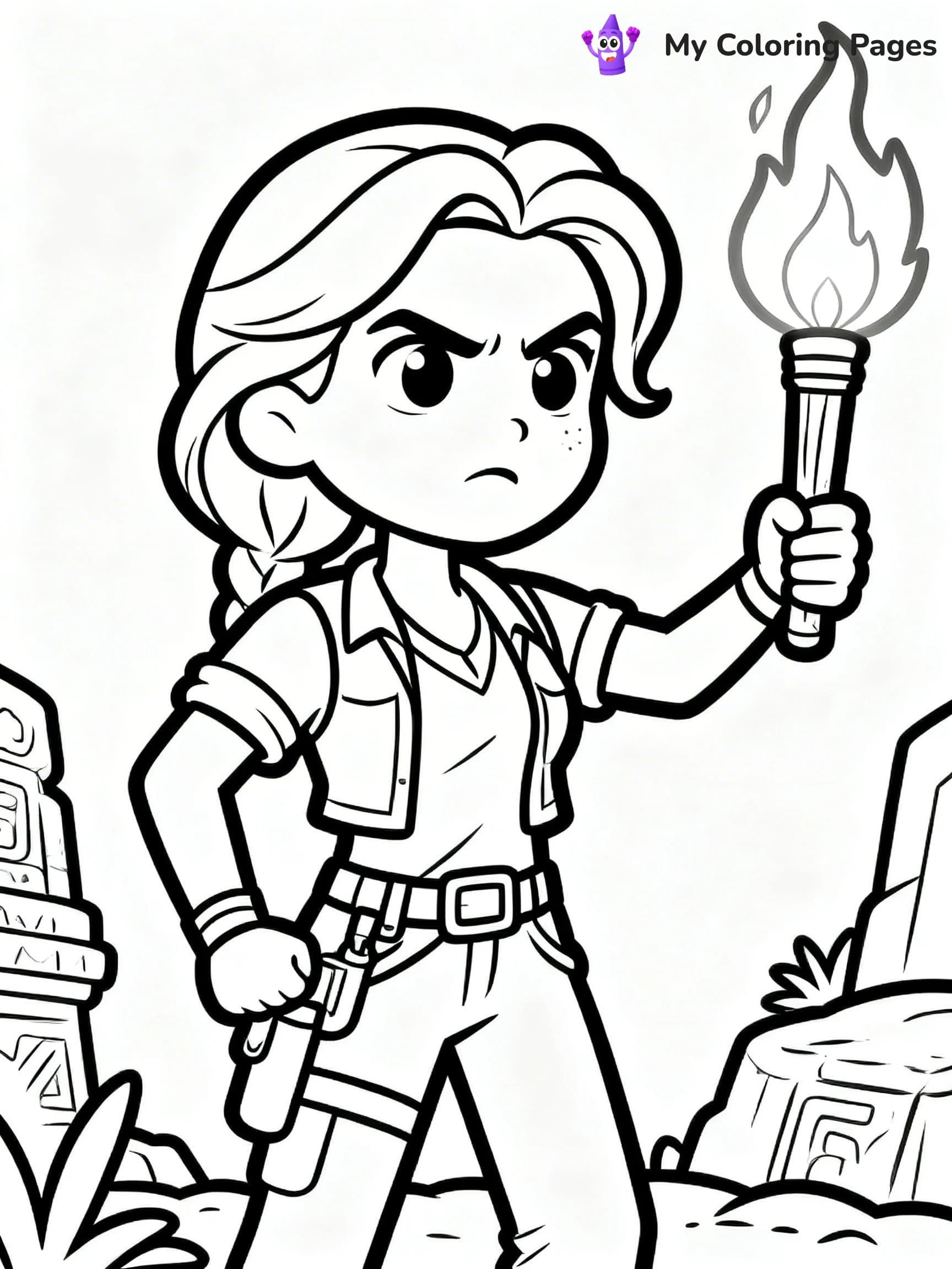 Indiana Jones Coloring Pages - 16