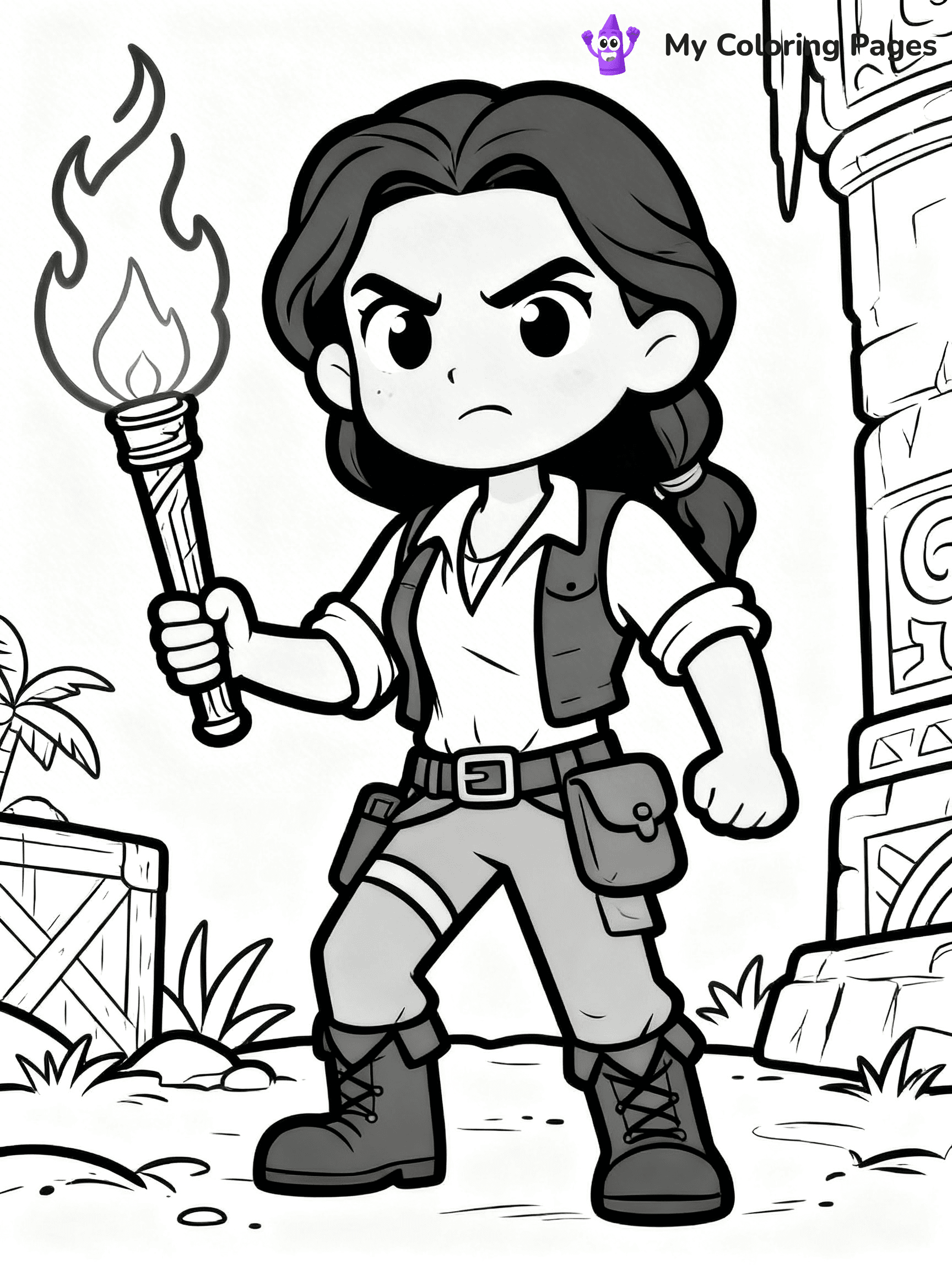 Indiana Jones Coloring Pages - 15