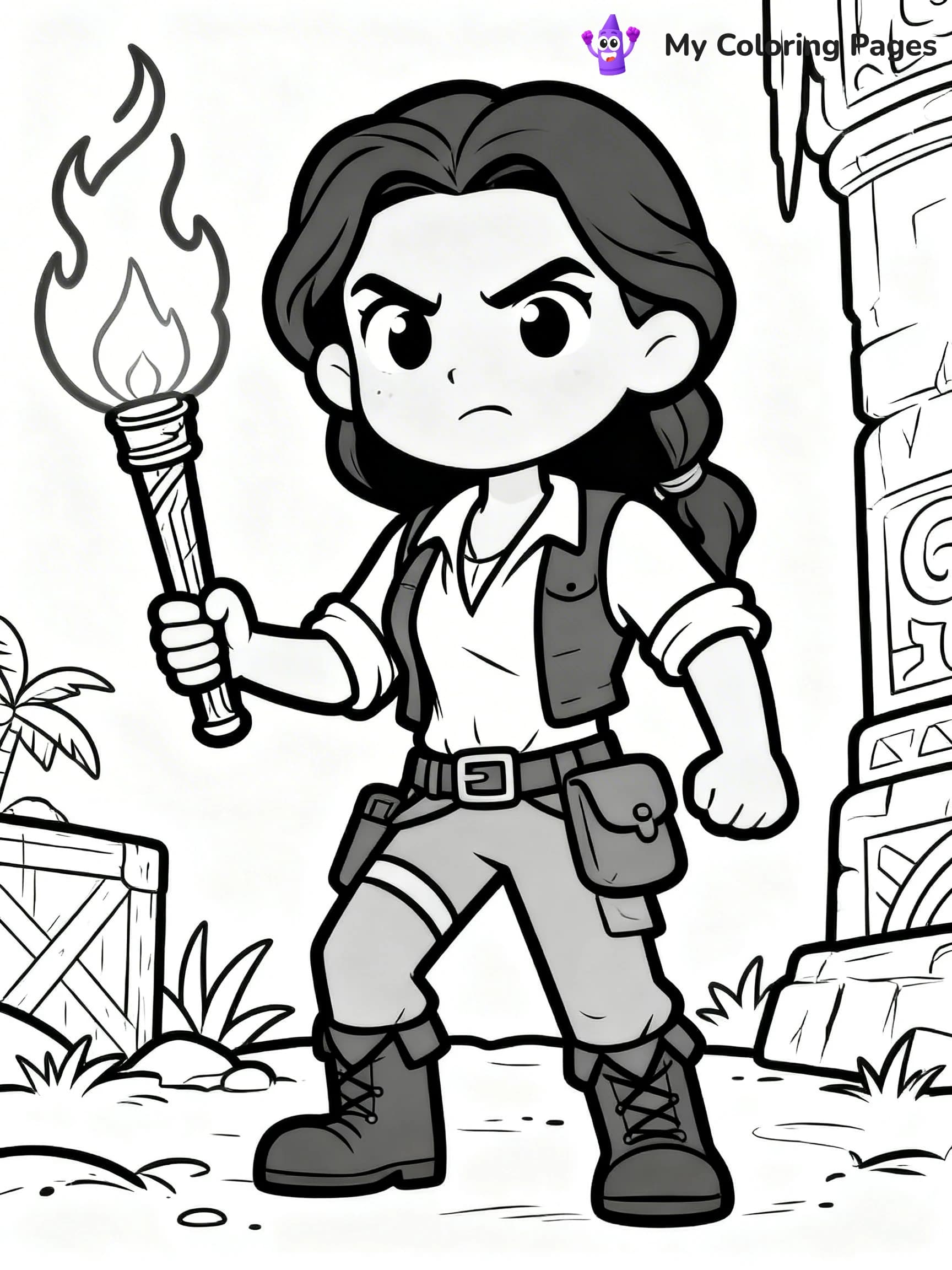 Indiana Jones Coloring Pages - 15