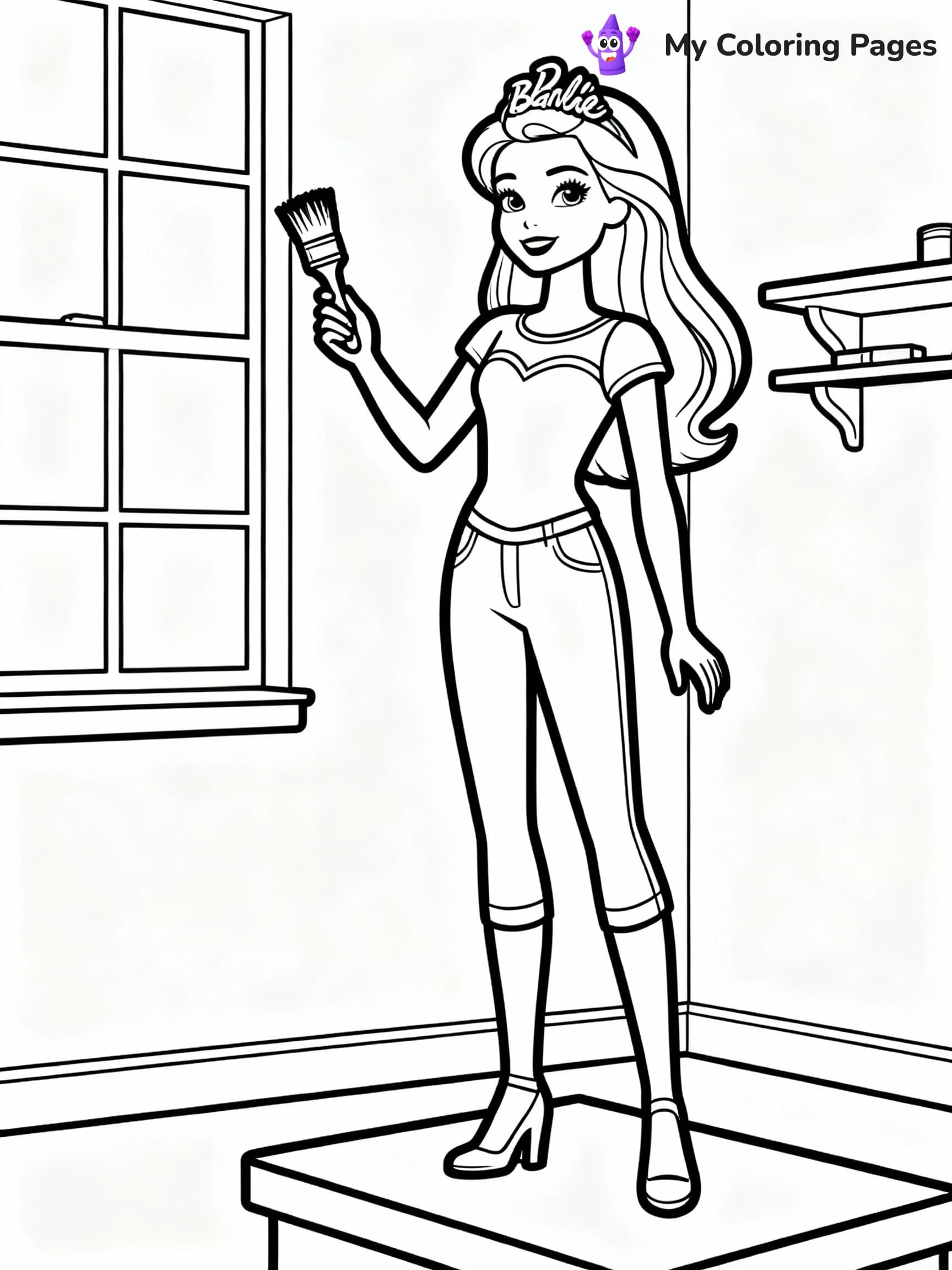 Barbie Coloring Pages - 24